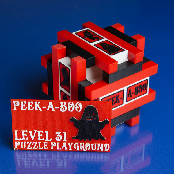 Peek-A-Boo (Red) - Level 31 - Dan Fast - Puzzle Playground