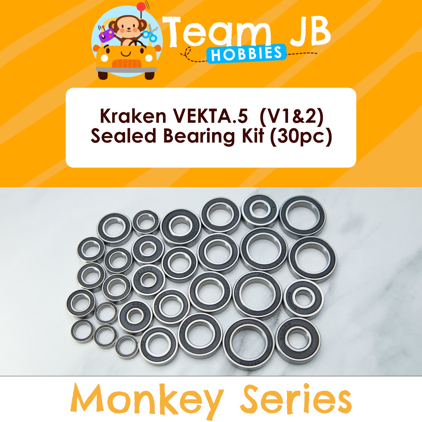 Kraken VEKTA.5  (V1&2) - Sealed Bearing Kit