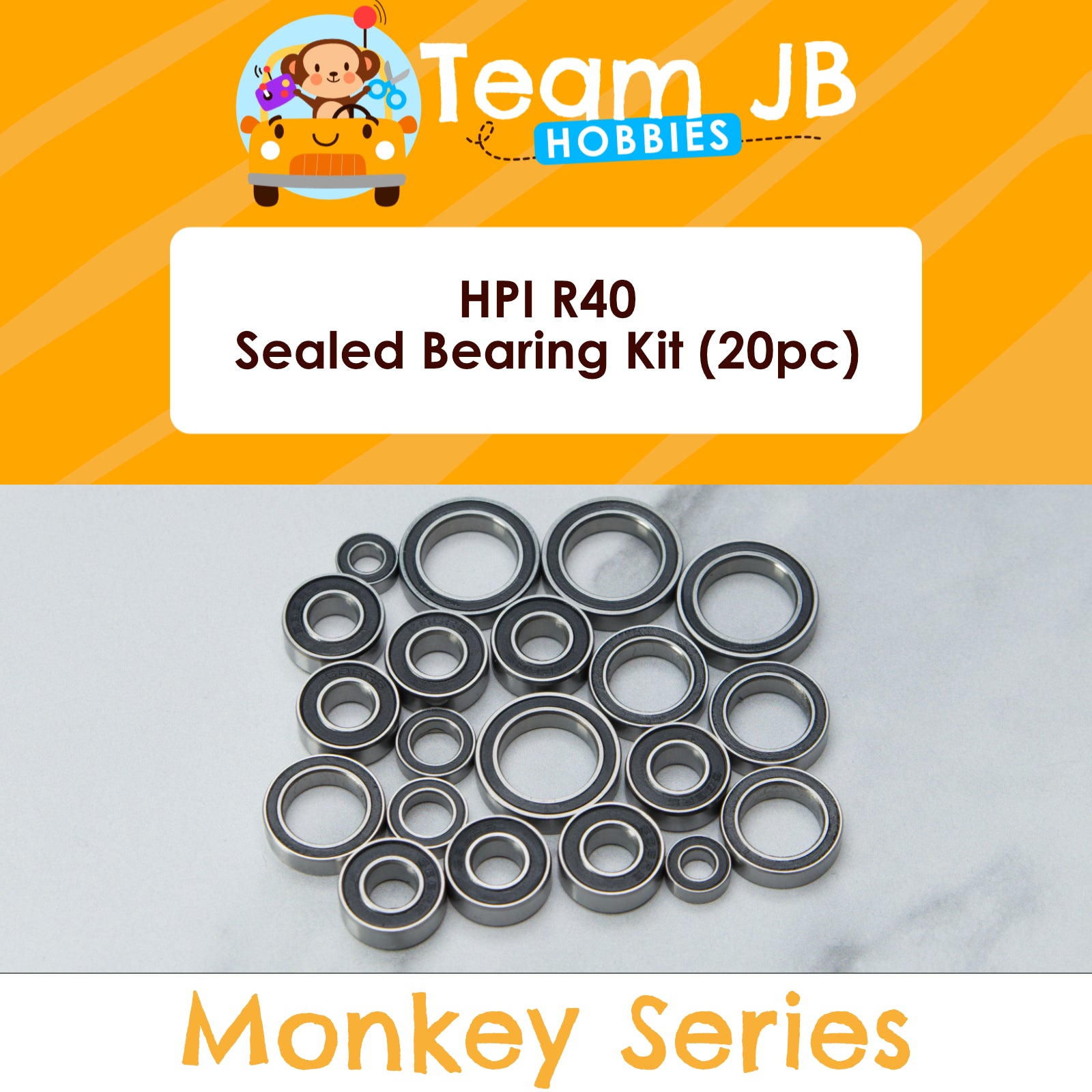 HPI R40 - Sealed Bearing Kit