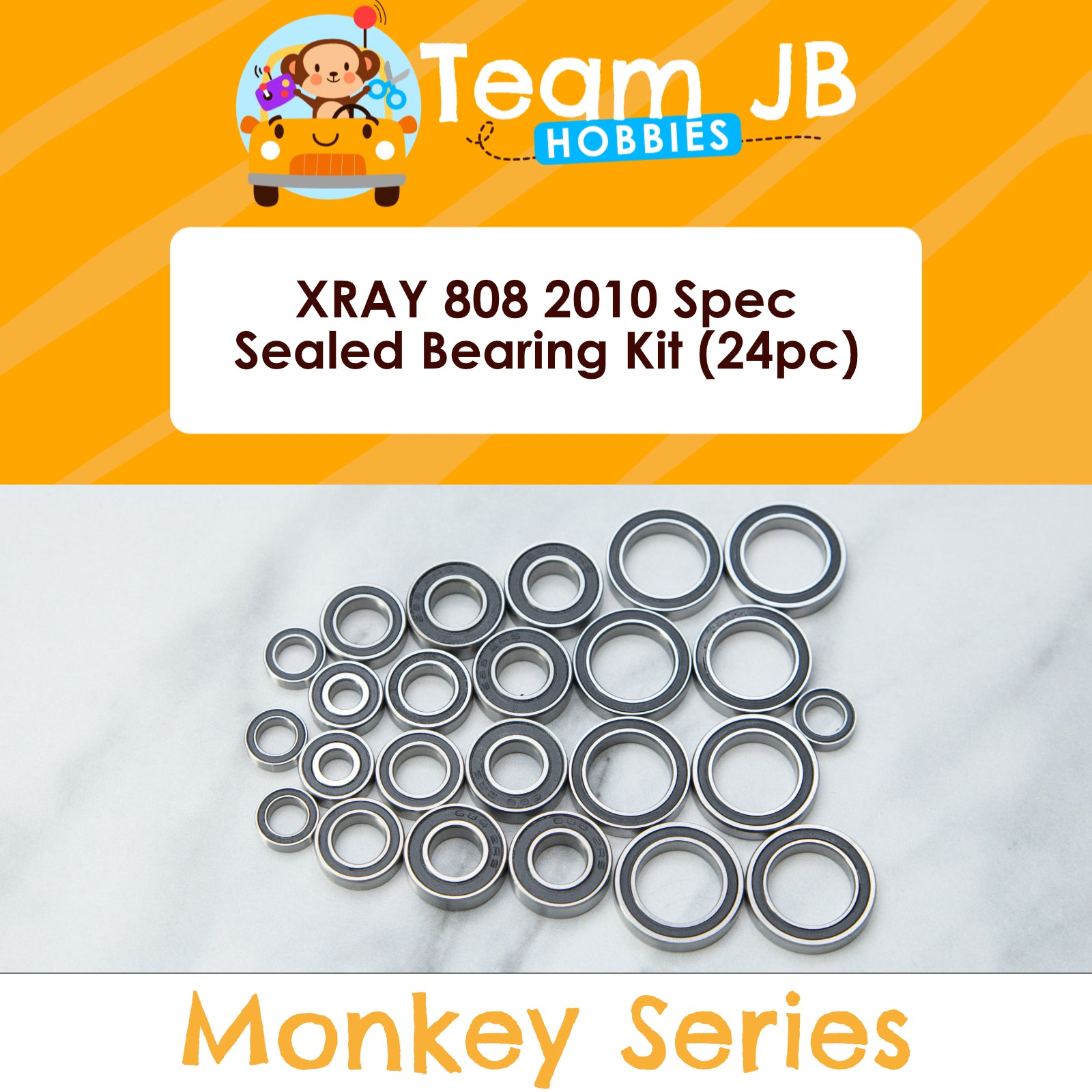 XRAY 808 2010 Spec - Sealed Bearing Kit