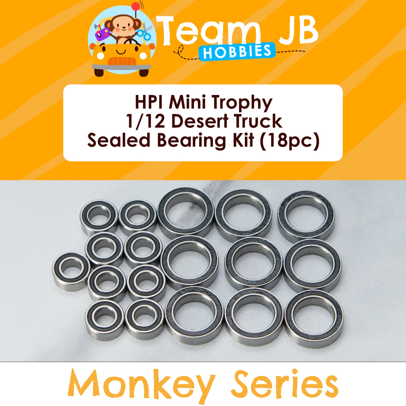 HPI Mini Trophy 1/12 Desert Truck - Sealed Bearing Kit