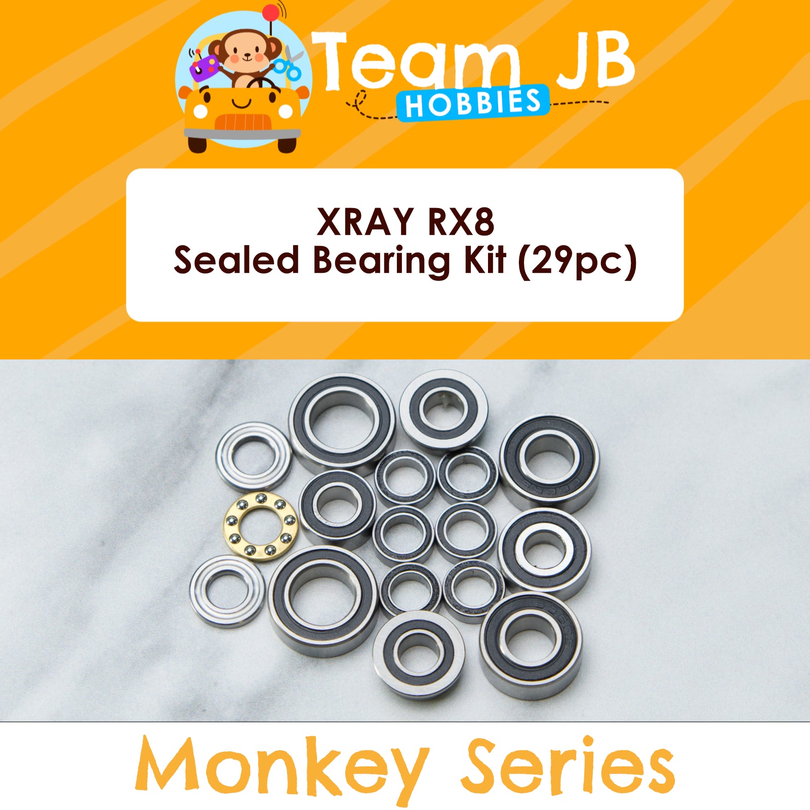 XRAY RX8 - Sealed Bearing Kit