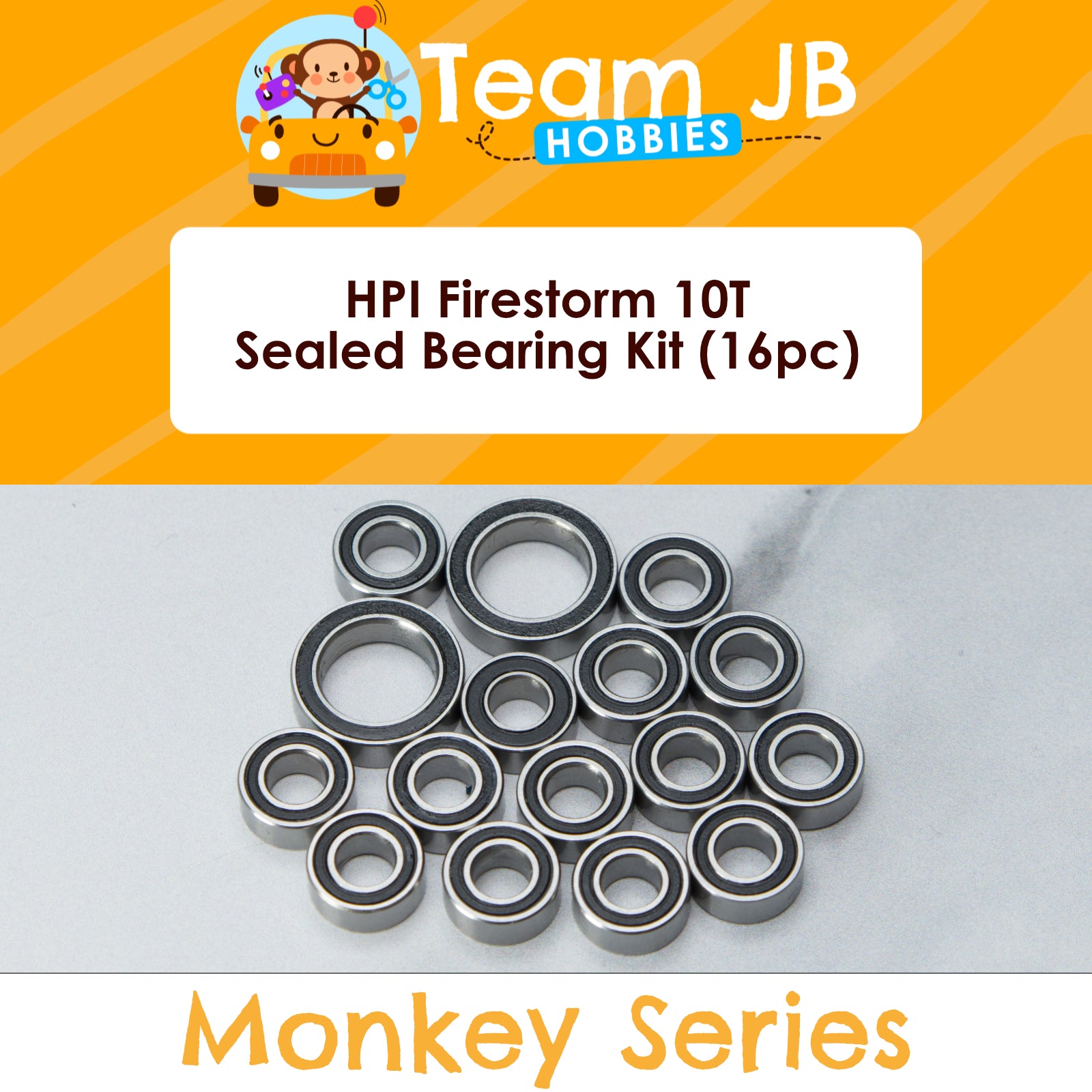 HPI Firestorm 10T - Sealed Bearing Kit