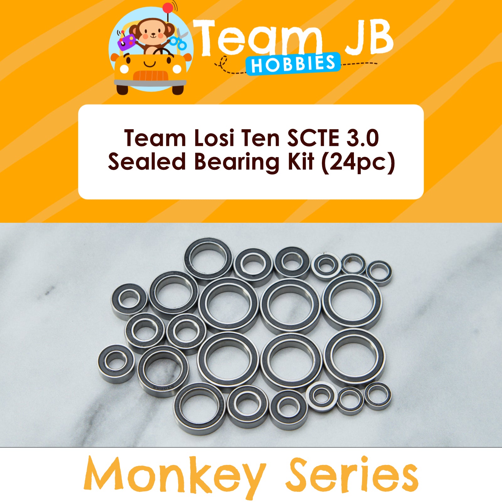 Team Losi Ten SCTE 3.0 - Sealed Bearing Kit