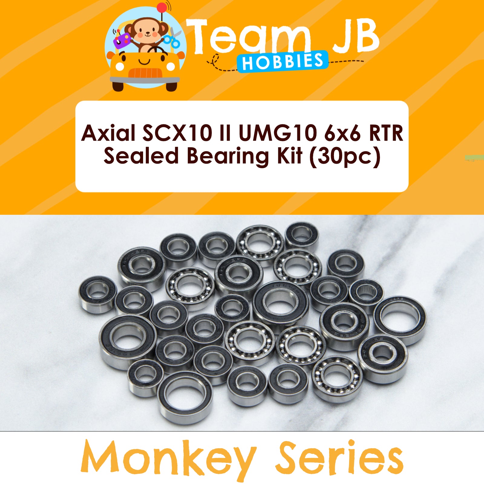 Axial SCX10 II UMG10 6x6 RTR - Sealed Bearing Kit