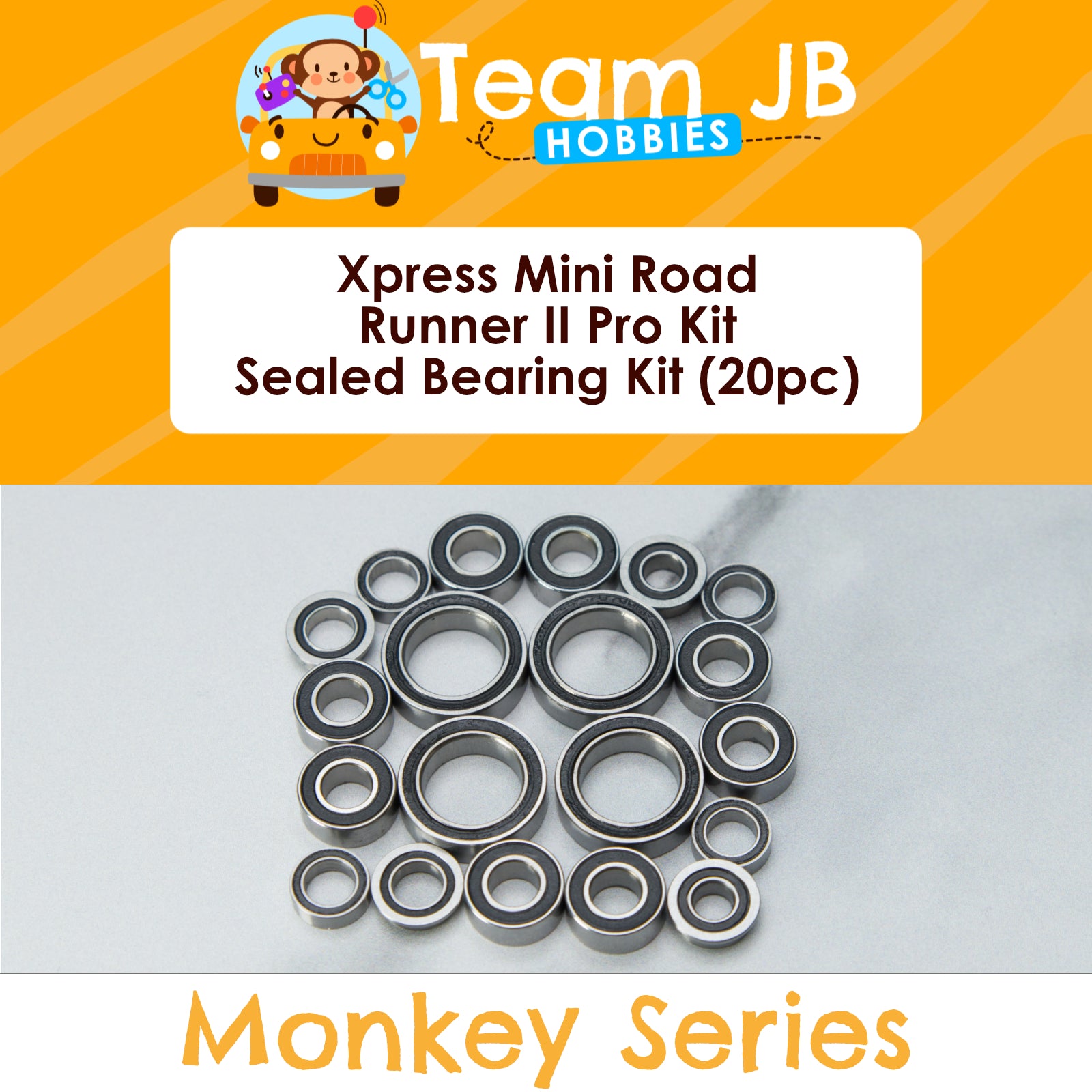 Xpress Mini Road Runner II Pro Kit - Sealed Bearing Kit