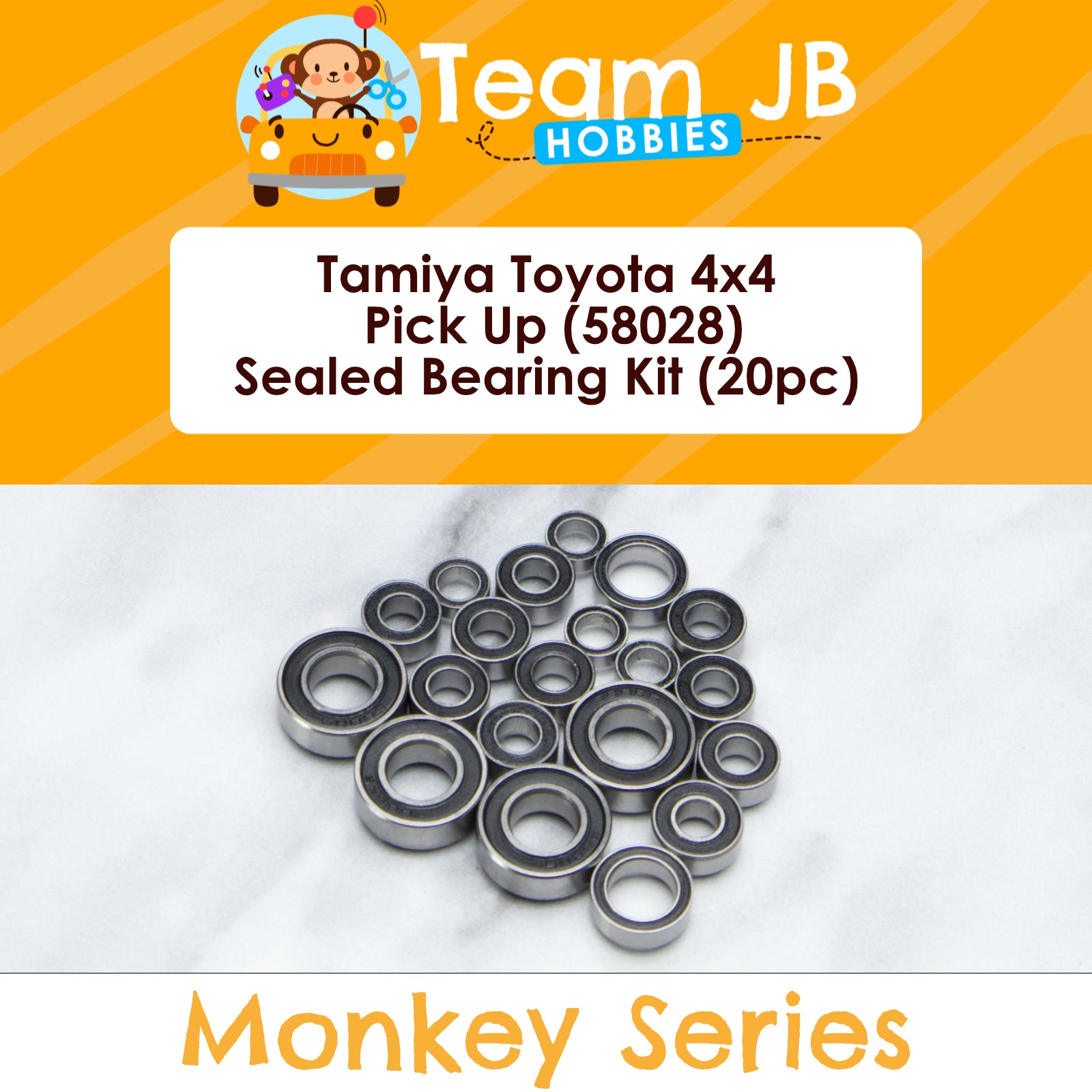 Tamiya Toyota 4x4 Pick Up (58028) - Sealed Bearing Kit