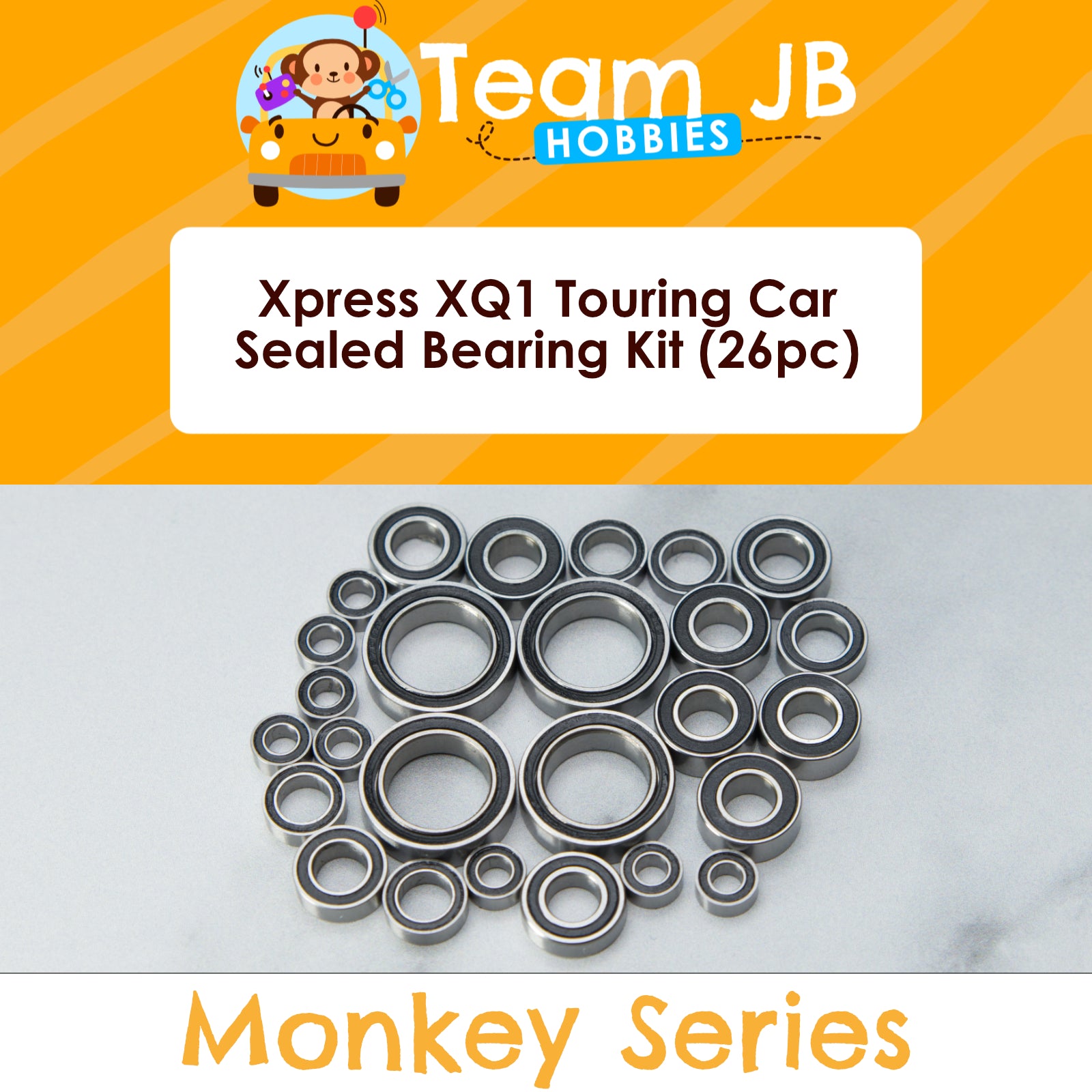 Xpress XQ1 Touring Car - Sealed Bearing Kit