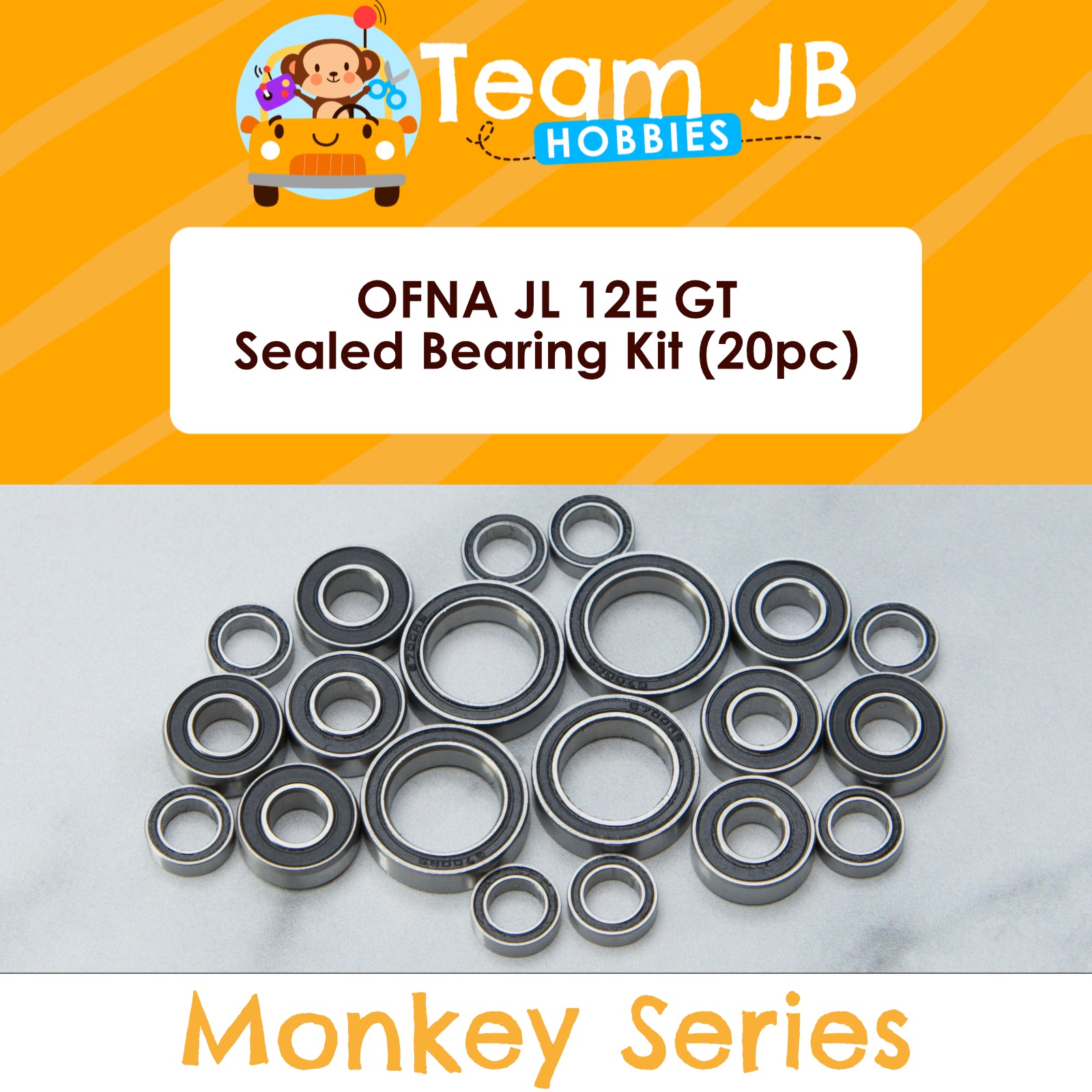 OFNA JL 12E GT - Sealed Bearing Kit