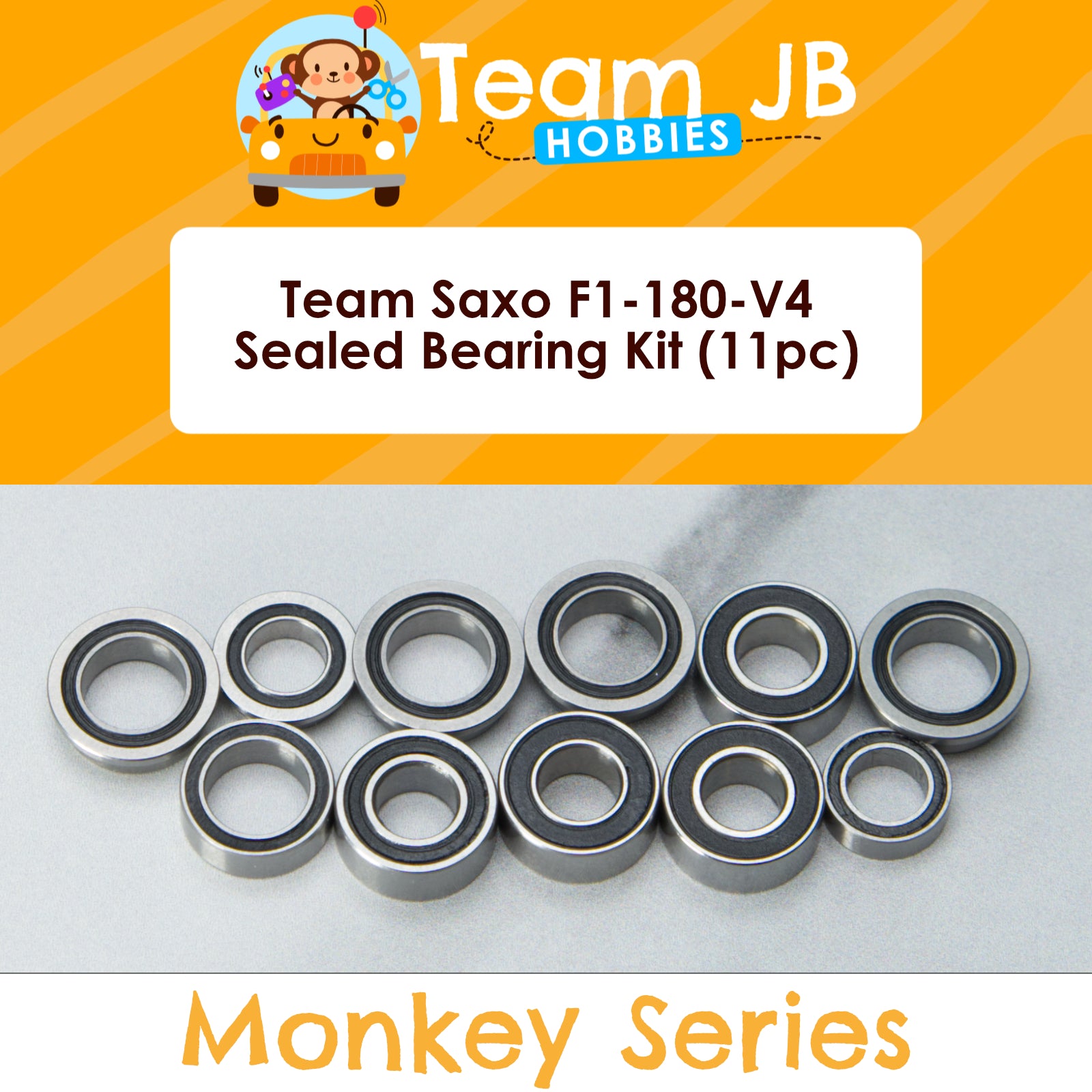 Team Saxo F1-180-V4 - Sealed Bearing Kit
