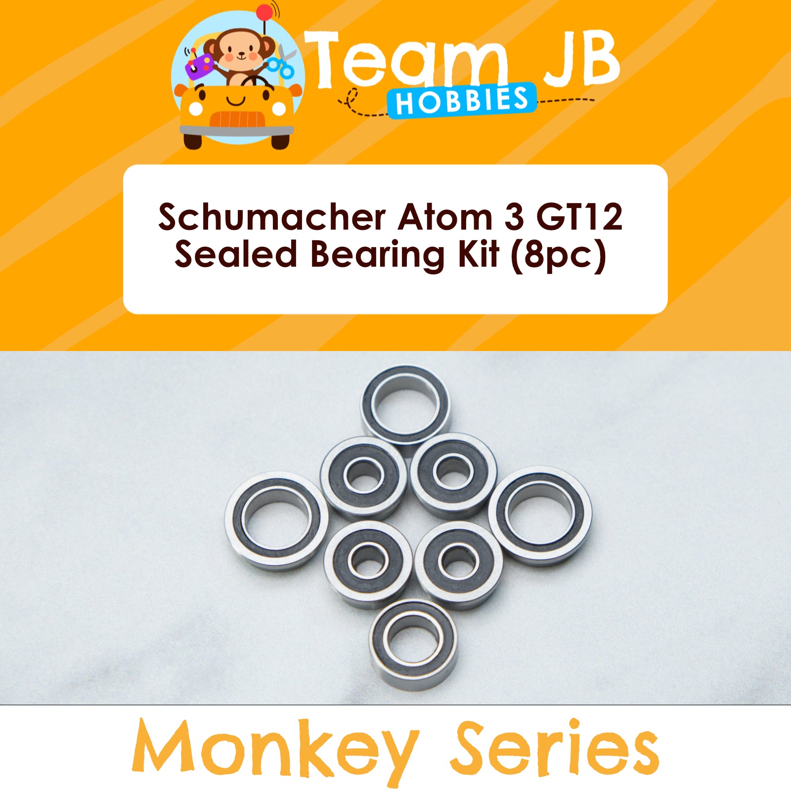 Schumacher Atom 3 GT12 - Sealed Bearing Kit