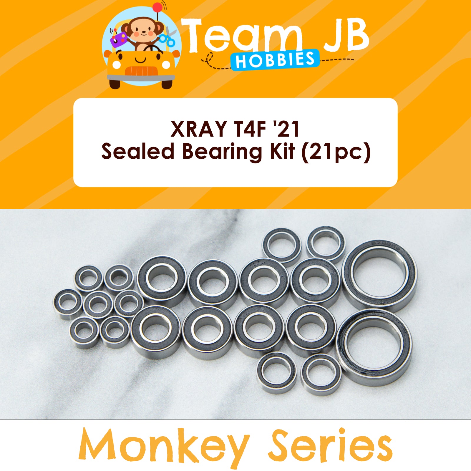 XRAY T4F '21 - Sealed Bearing Kit