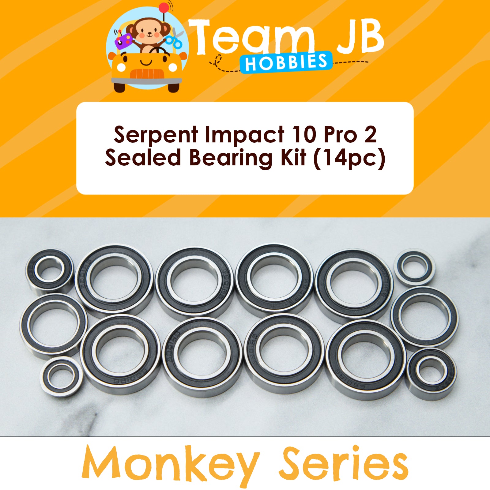 Serpent Impact 10 Pro 2 - Sealed Bearing Kit