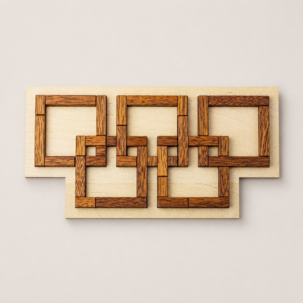 Olympic Squares – Advanced Packing Puzzle by Pelikan Puzzles