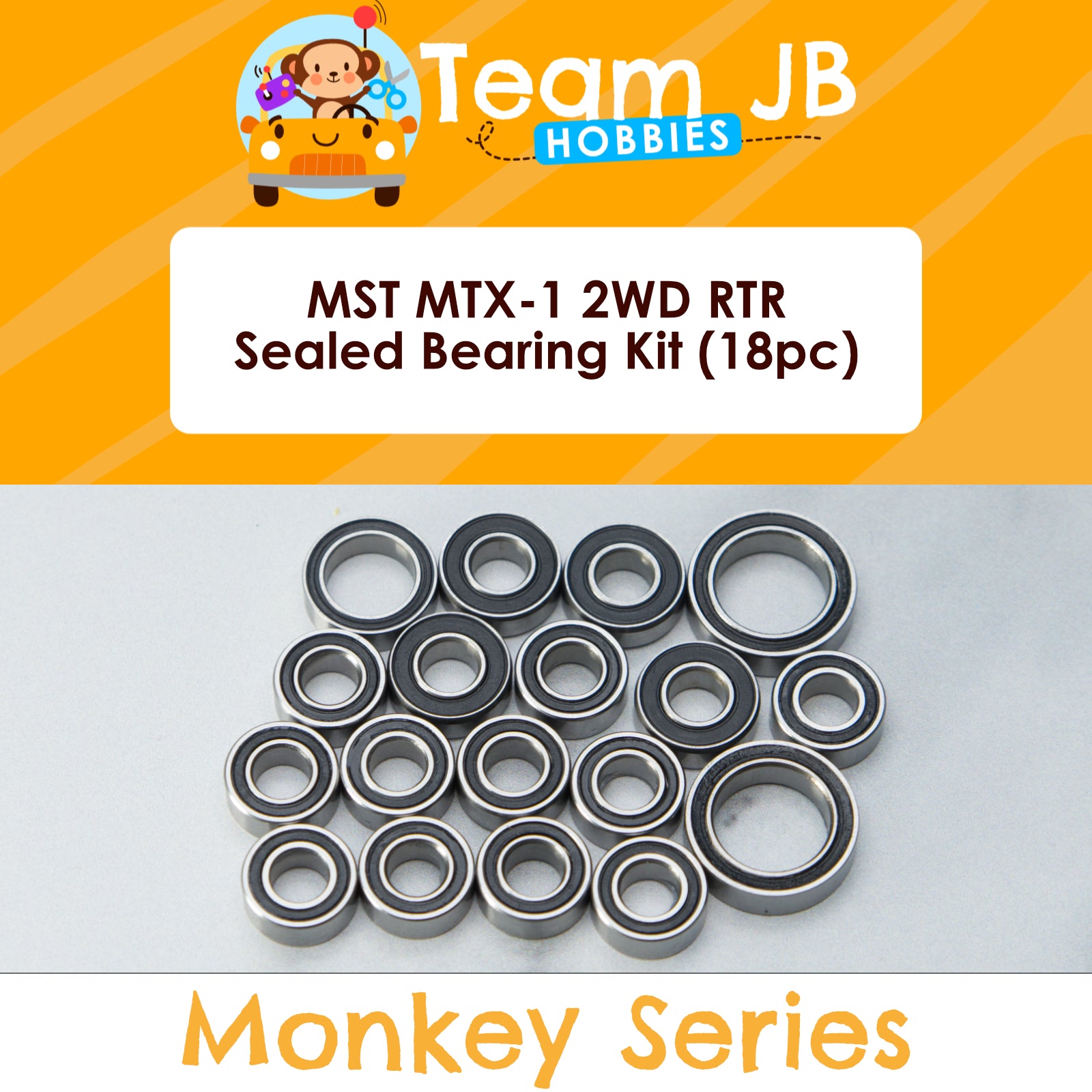 MST MTX-1 2WD RTR - Sealed Bearing Kit