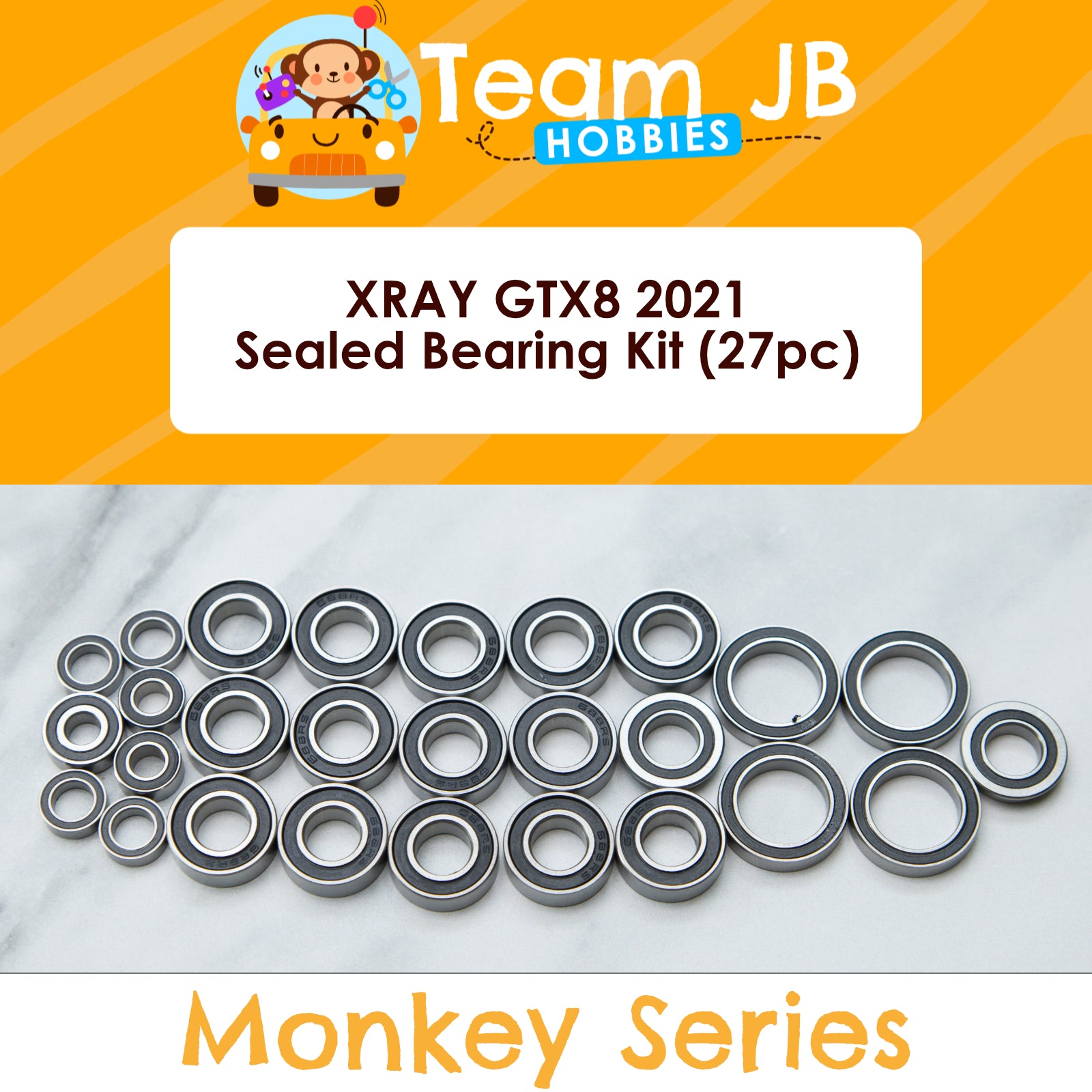 XRAY GTX8 2021 - Sealed Bearing Kit