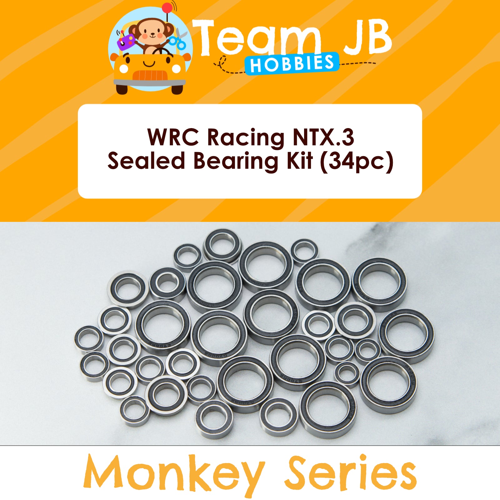 WRC Racing NTX.3 - Sealed Bearing Kit