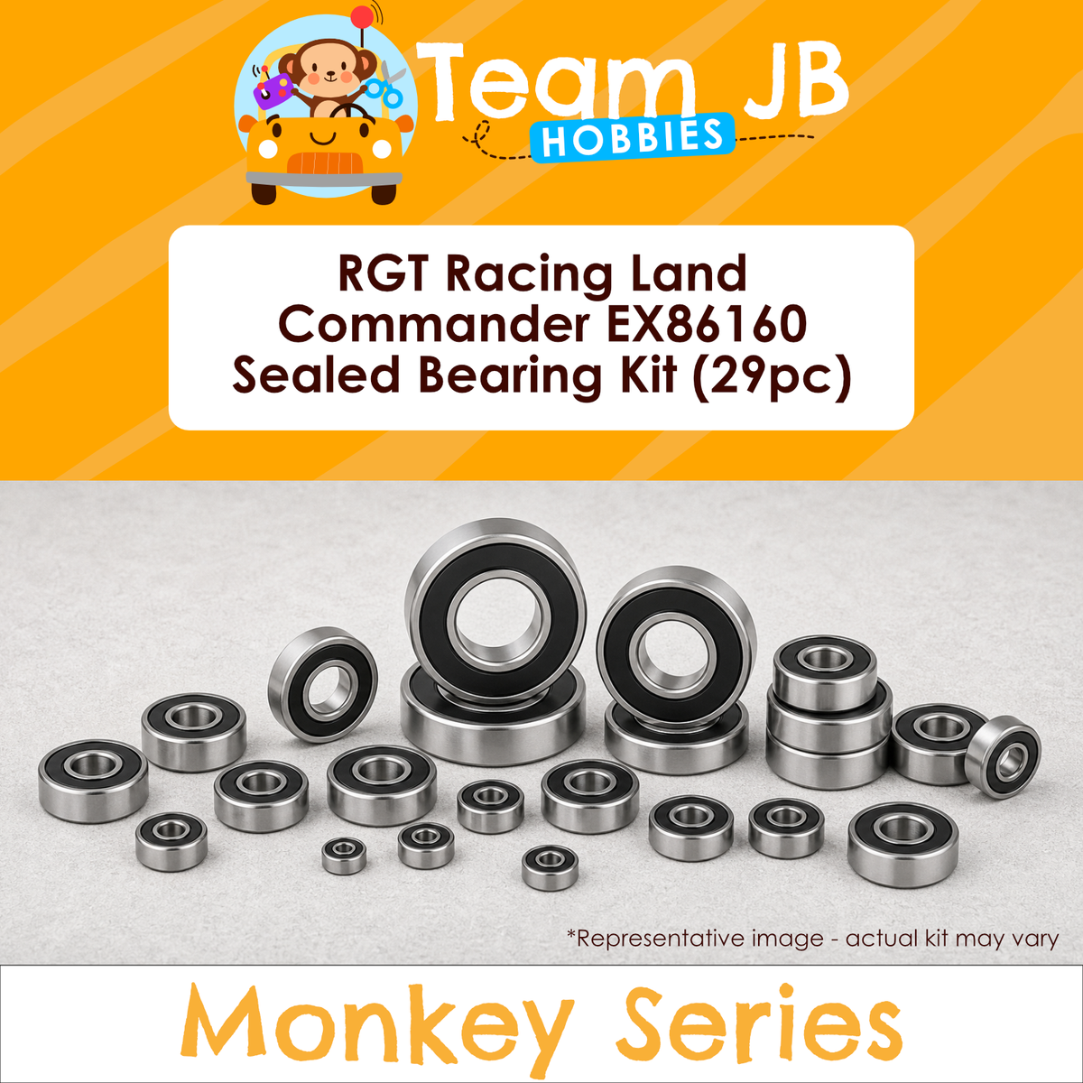 RGT Racing Land Commander EX86160 - Sealed Bearing Kit