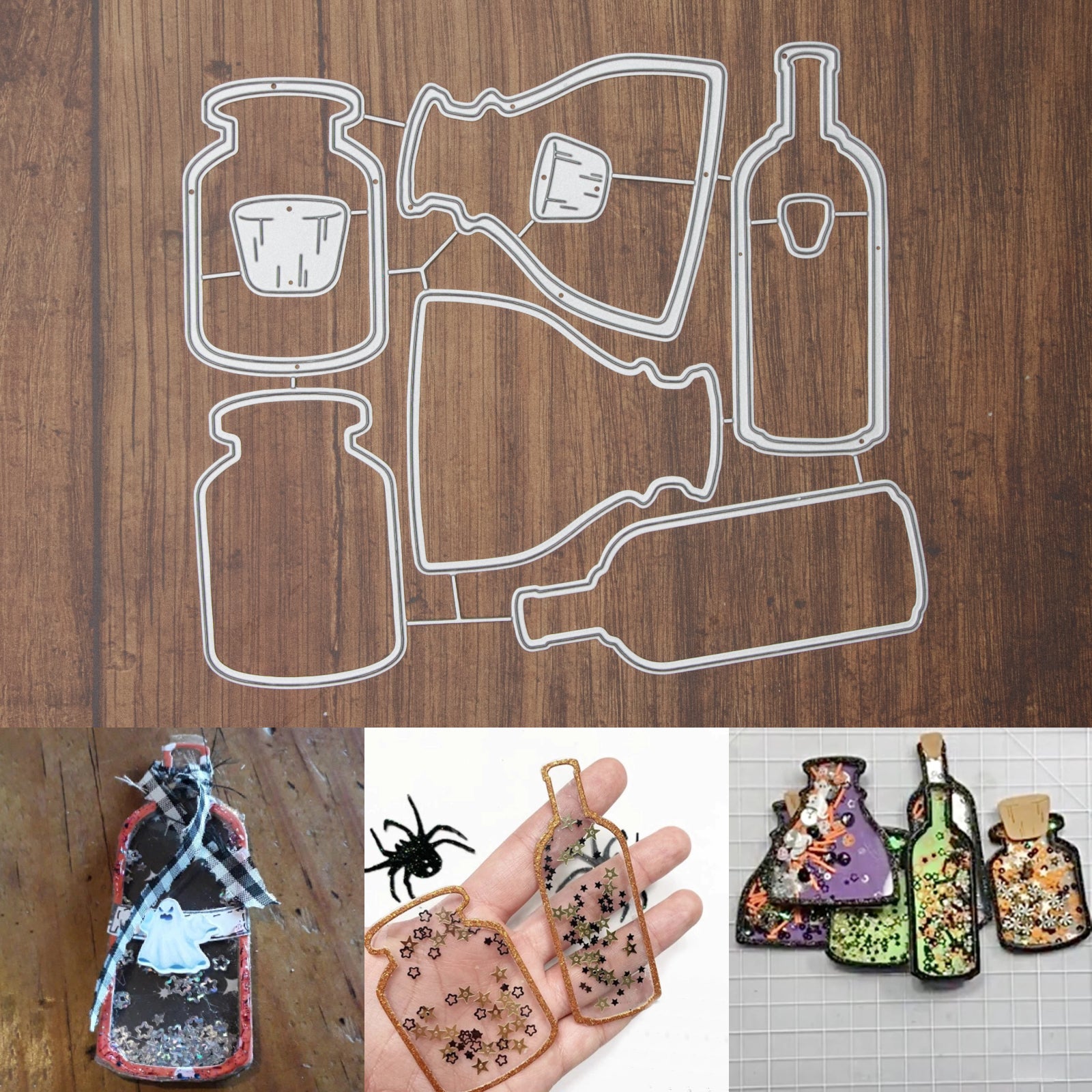 Pick Your Potion Halloween Shaker Cutting Dies