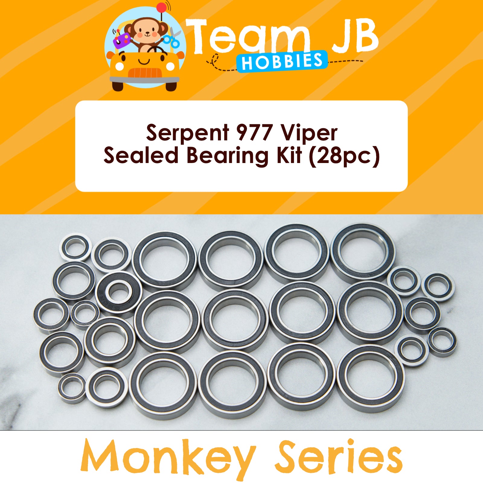 Serpent 977 Viper - Sealed Bearing Kit