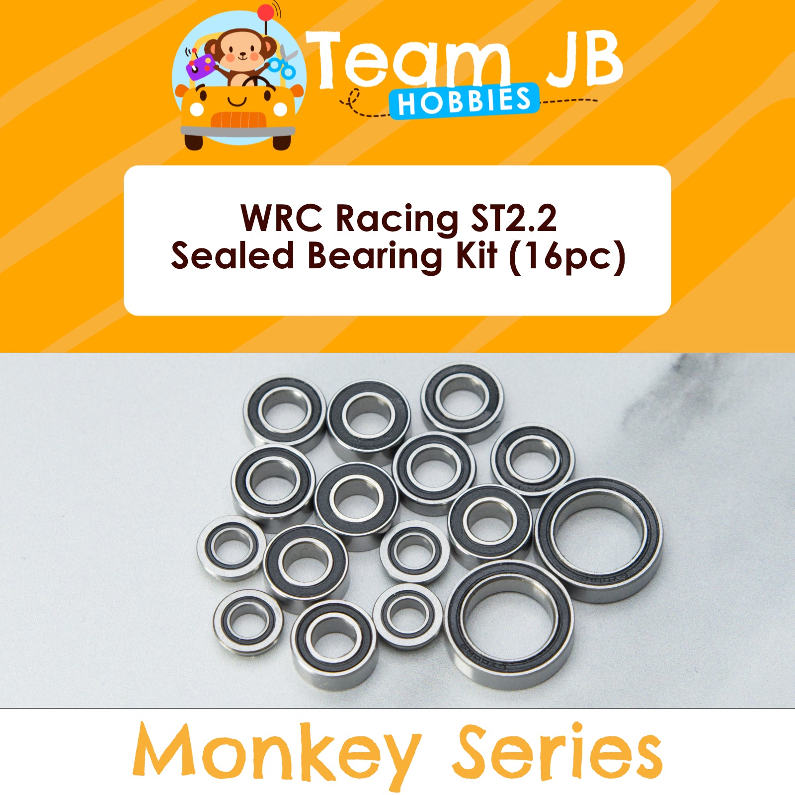 WRC Racing ST2.2 - Sealed Bearing Kit