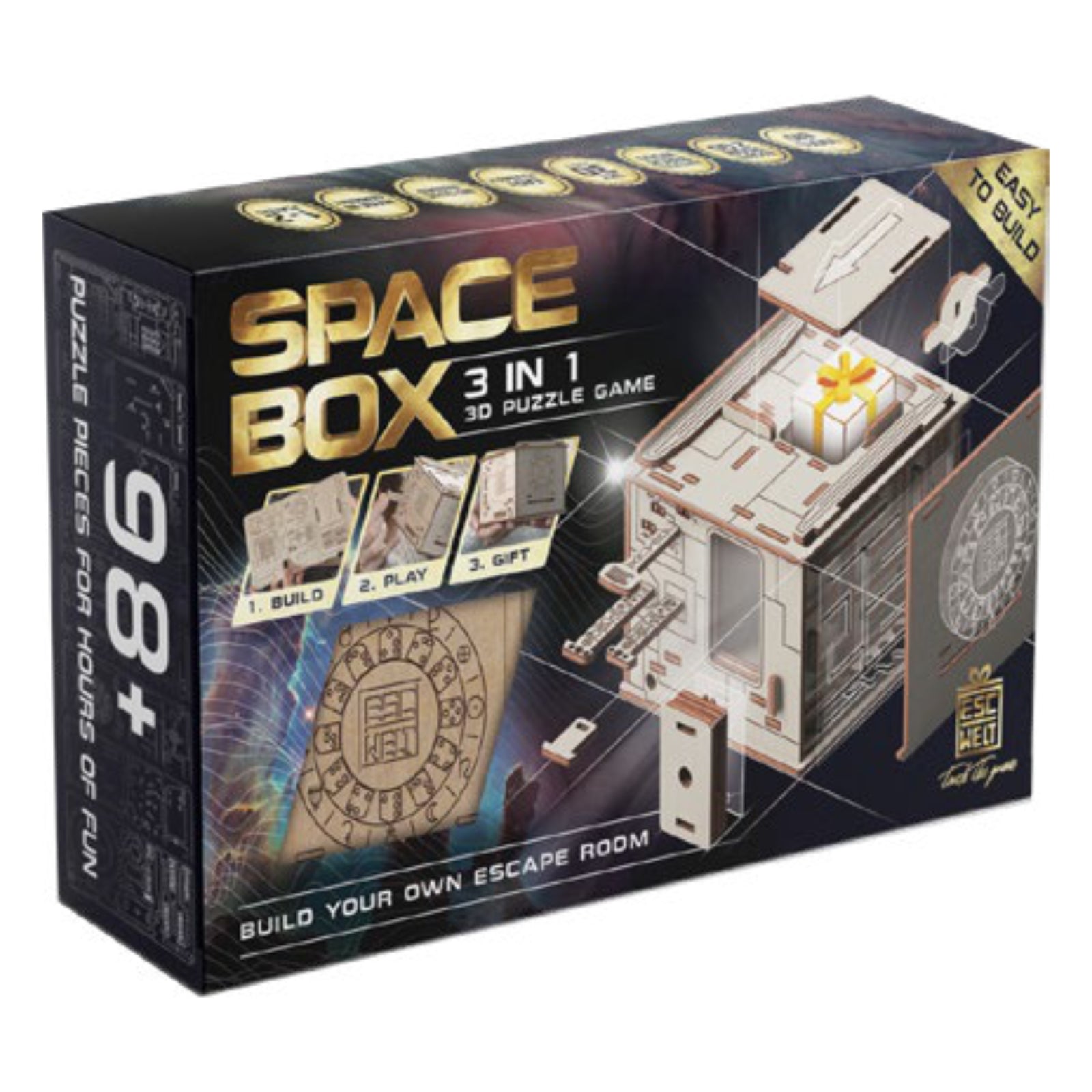 DIY Space Box - Build and Solve 3d Puzzle Box - Level 10 - ESC Welt