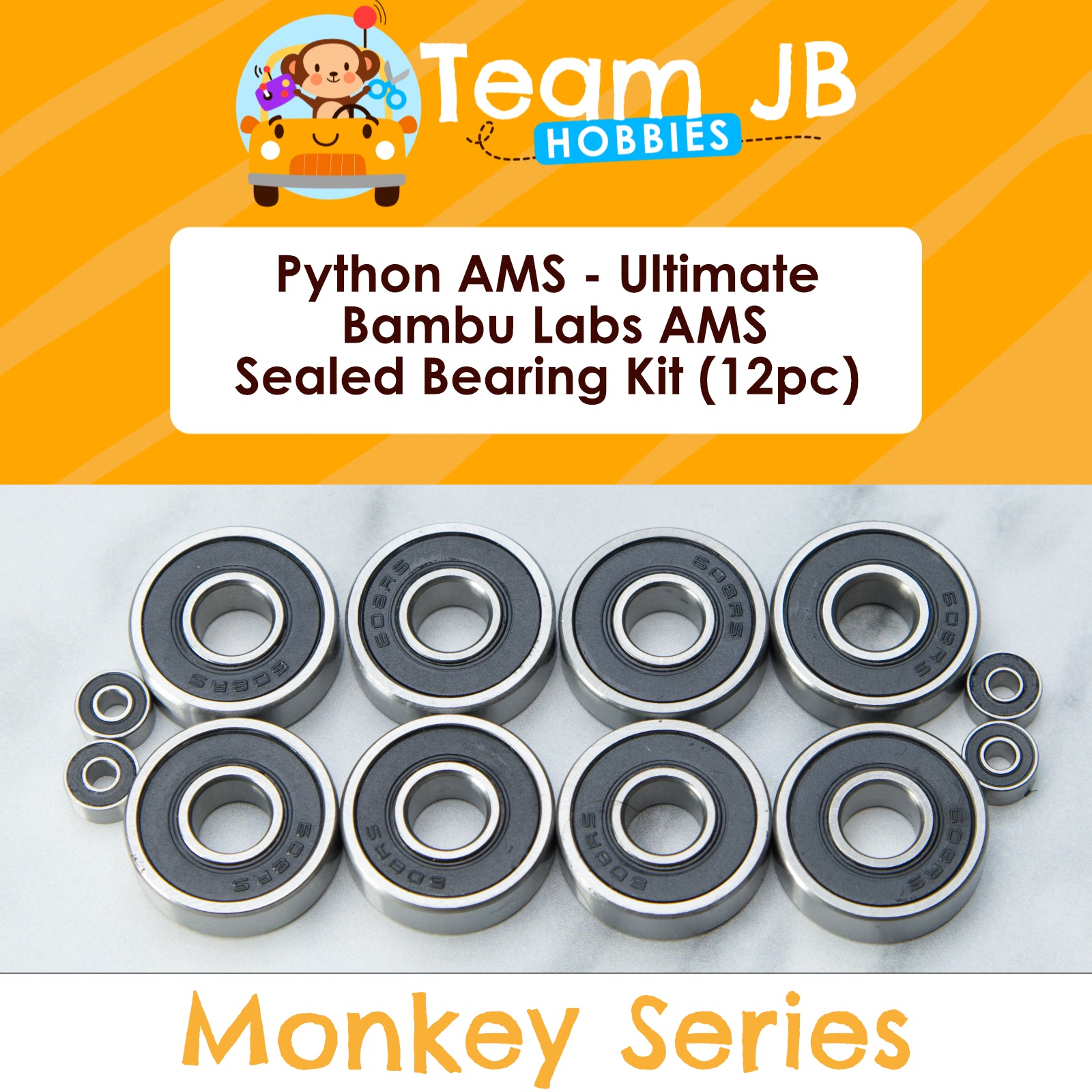 Python AMS - Ultimate Bambu Labs AMS - Sealed Bearing Kit