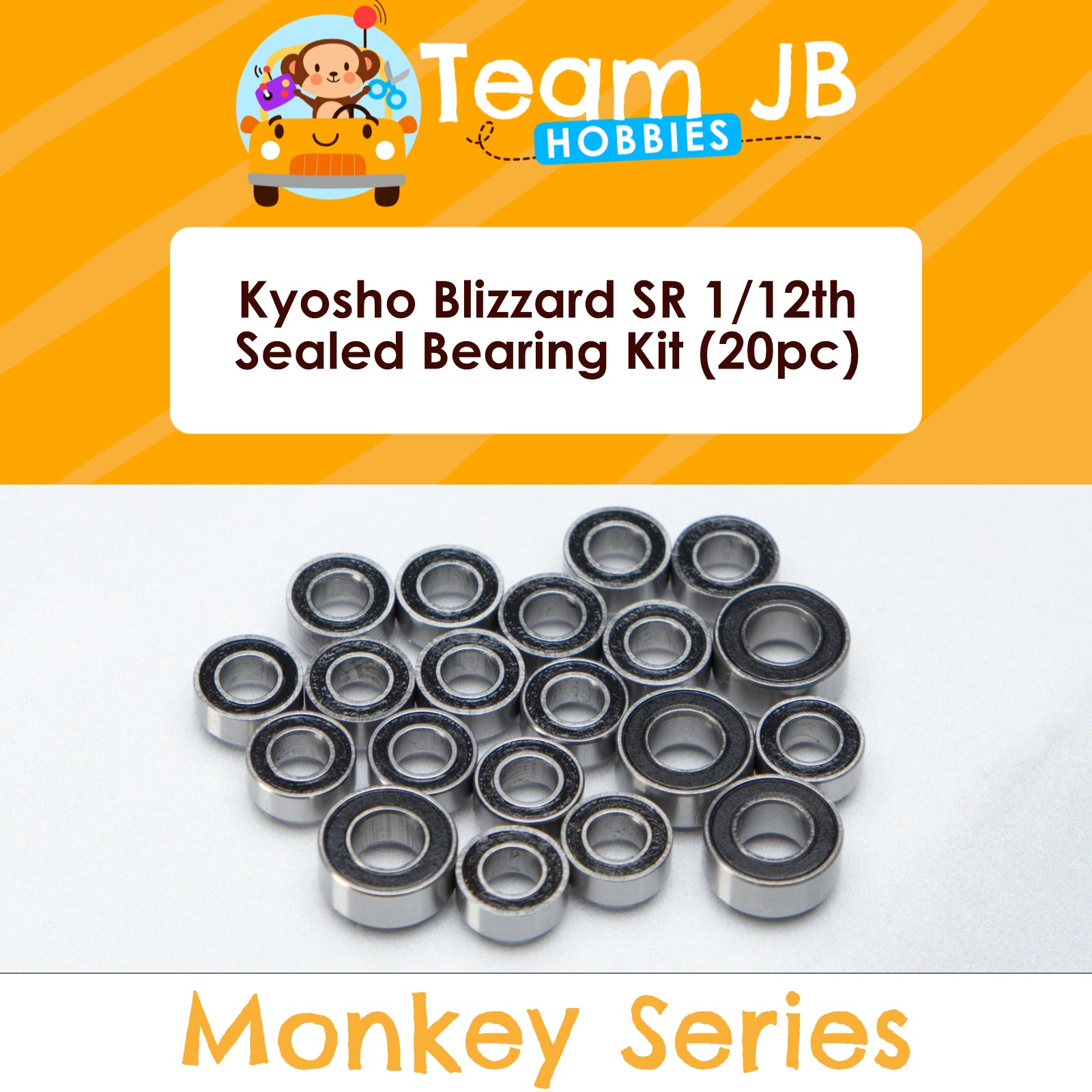 Kyosho Blizzard SR 1/12th - Sealed Bearing Kit