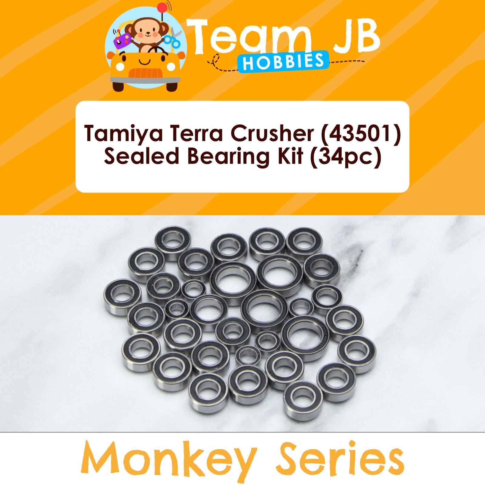 Tamiya Terra Crusher (43501) - Sealed Bearing Kit