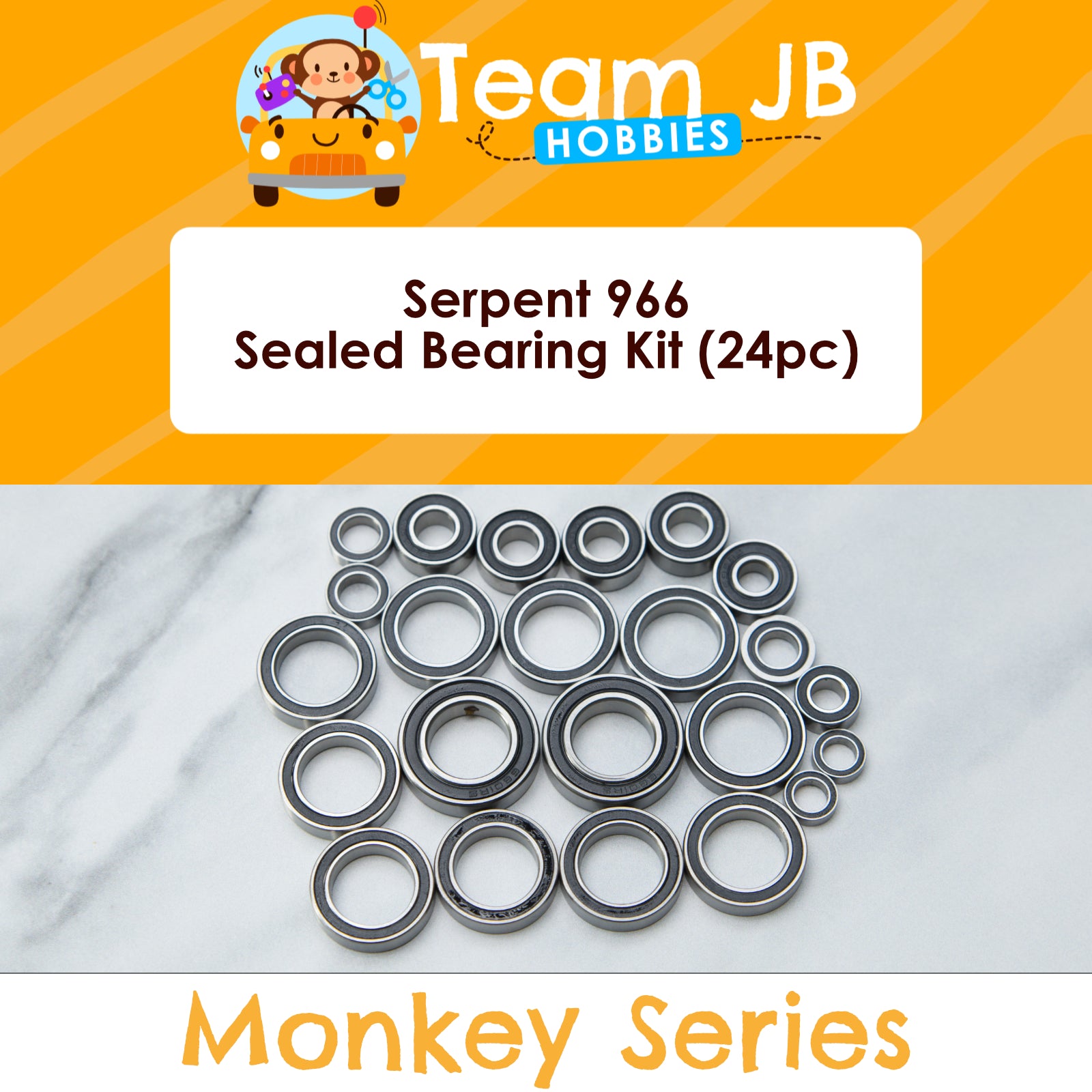 Serpent 966 - Sealed Bearing Kit