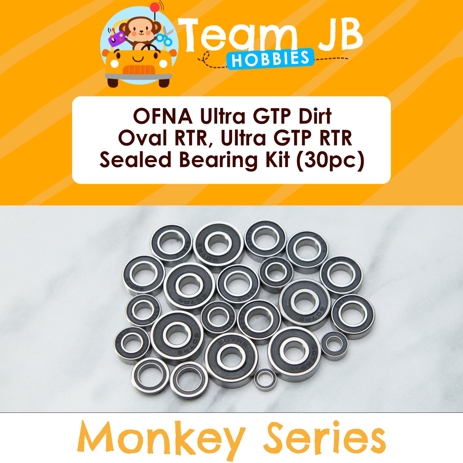 OFNA Ultra GTP Dirt Oval RTR, Ultra GTP RTR - Sealed Bearing Kit