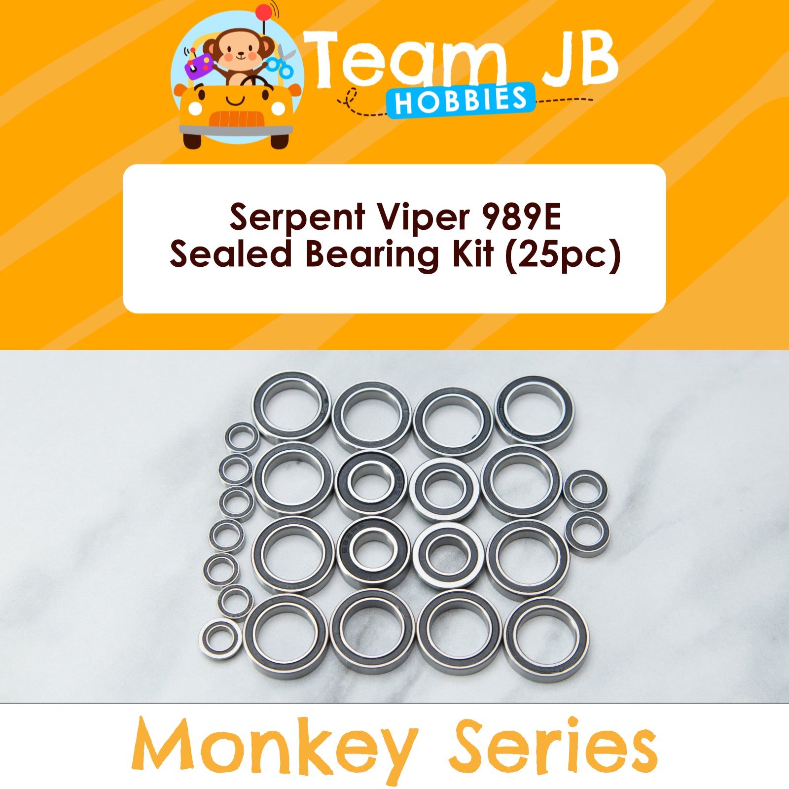 Serpent Viper 989E - Sealed Bearing Kit