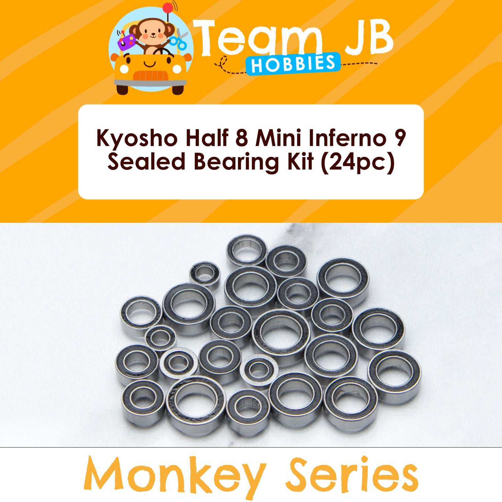 Kyosho Half 8 Mini Inferno 9 - Sealed Bearing Kit