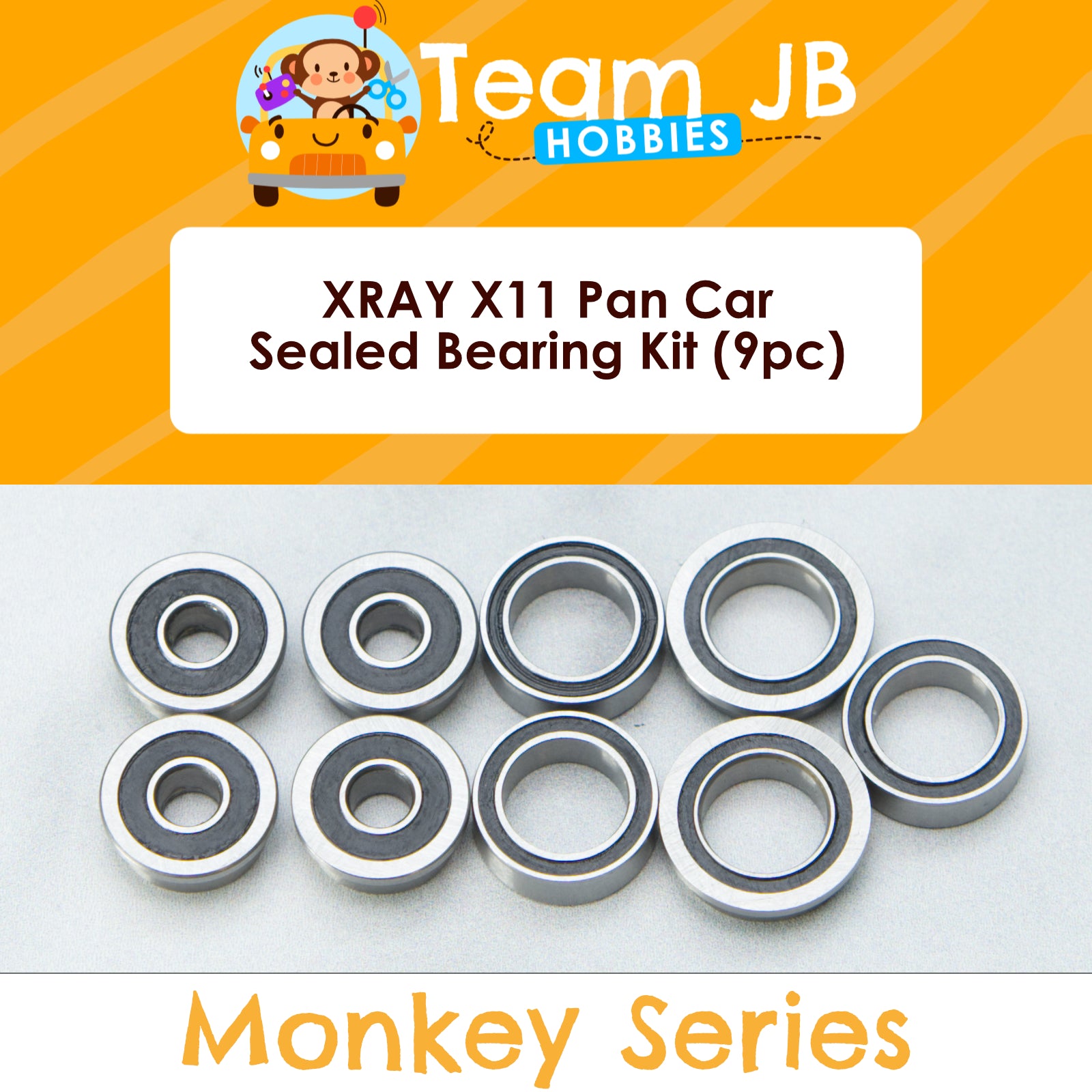 XRAY X11 Pan Car - Sealed Bearing Kit