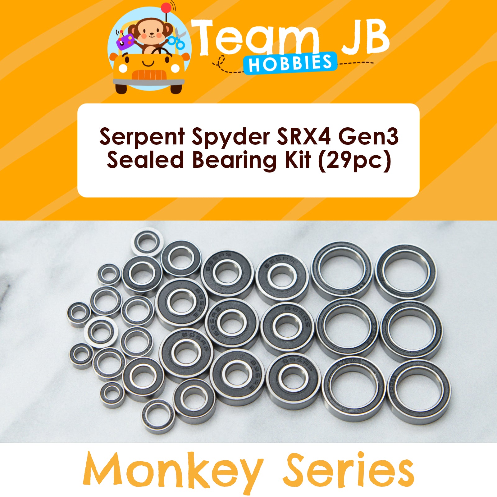 Serpent Spyder SRX4 Gen3 - Sealed Bearing Kit