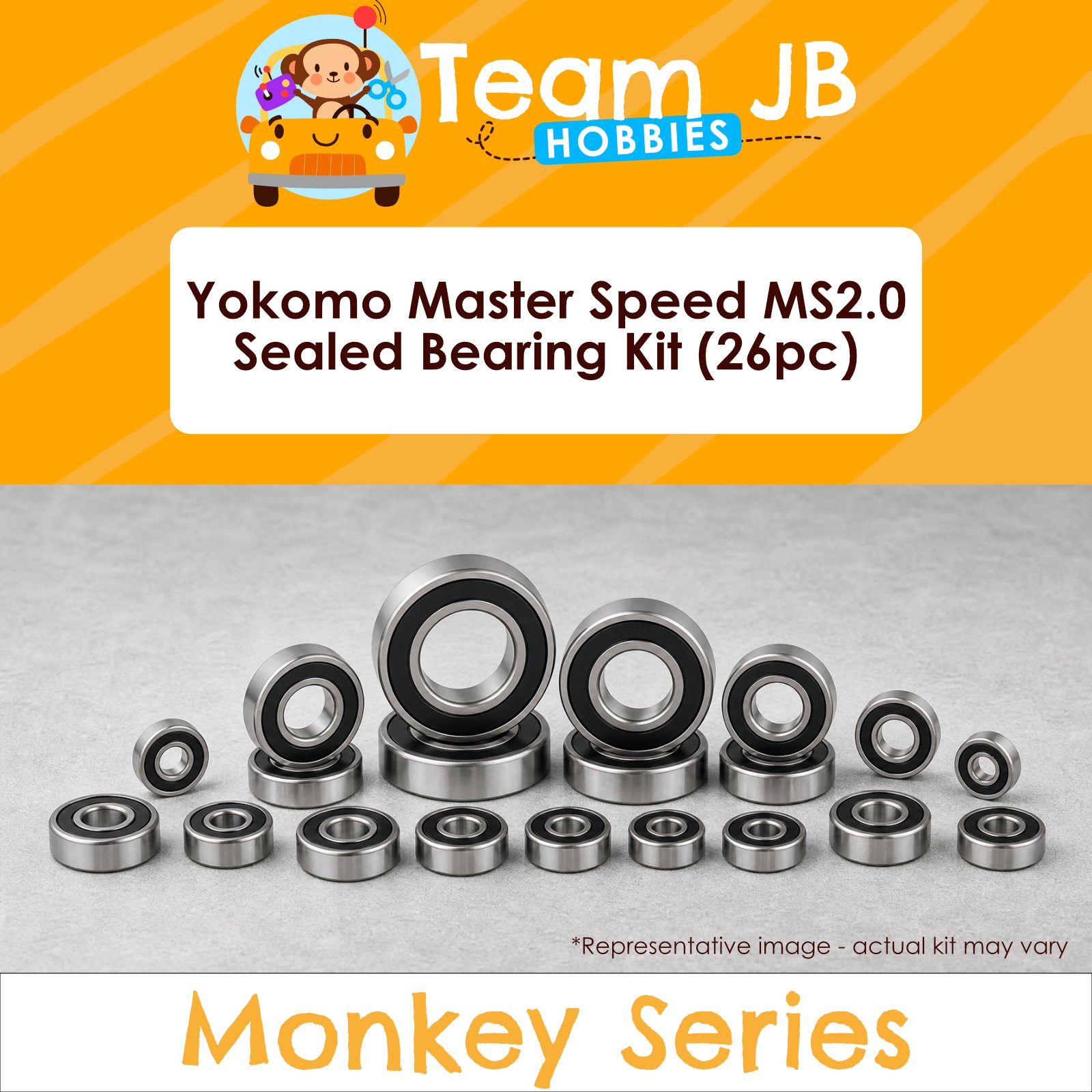 Yokomo Master Speed MS2.0 - Sealed Bearing Kit