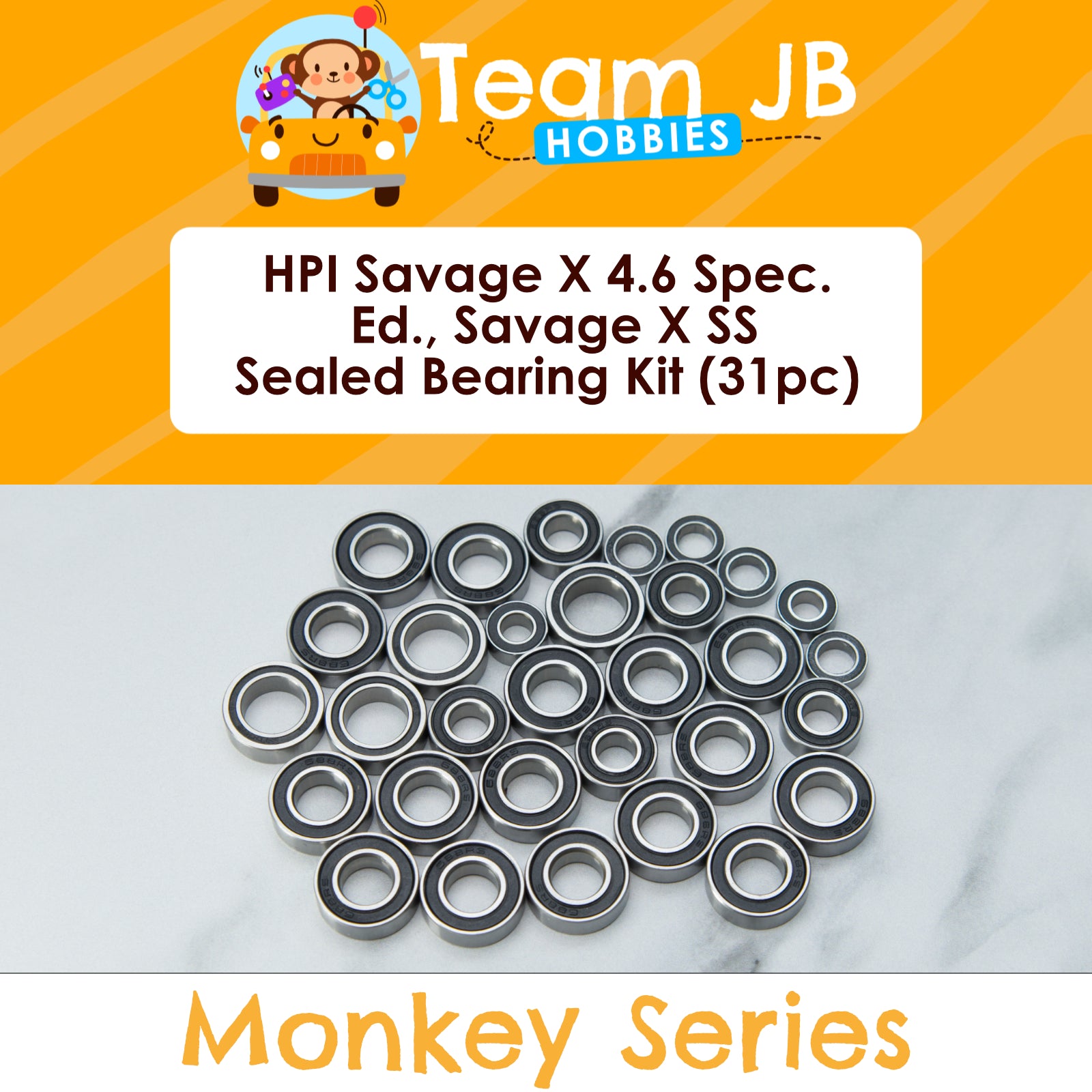 HPI Savage X 4.6 Spec. Ed., Savage X SS - Sealed Bearing Kit