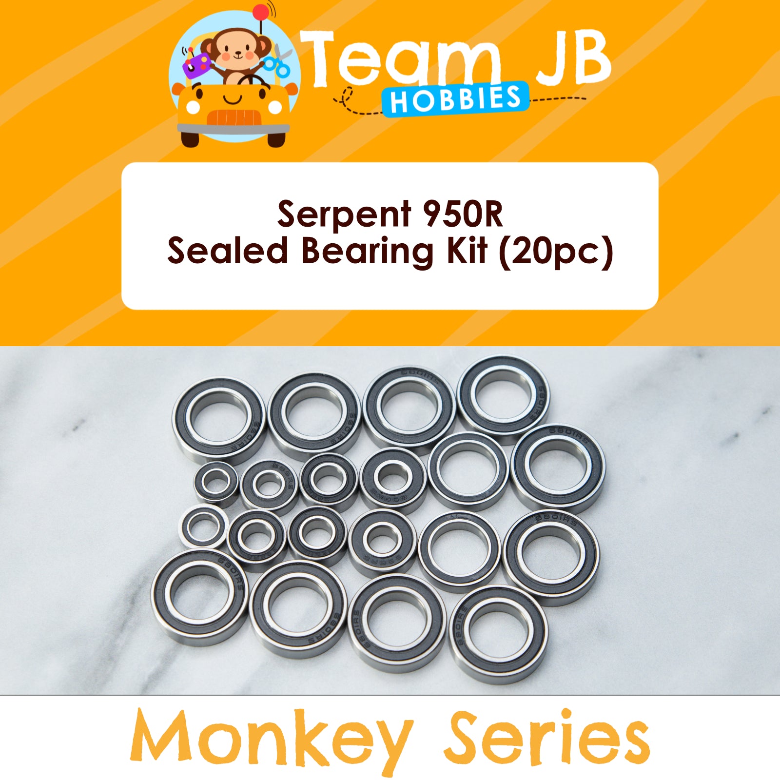 Serpent 950R - Sealed Bearing Kit