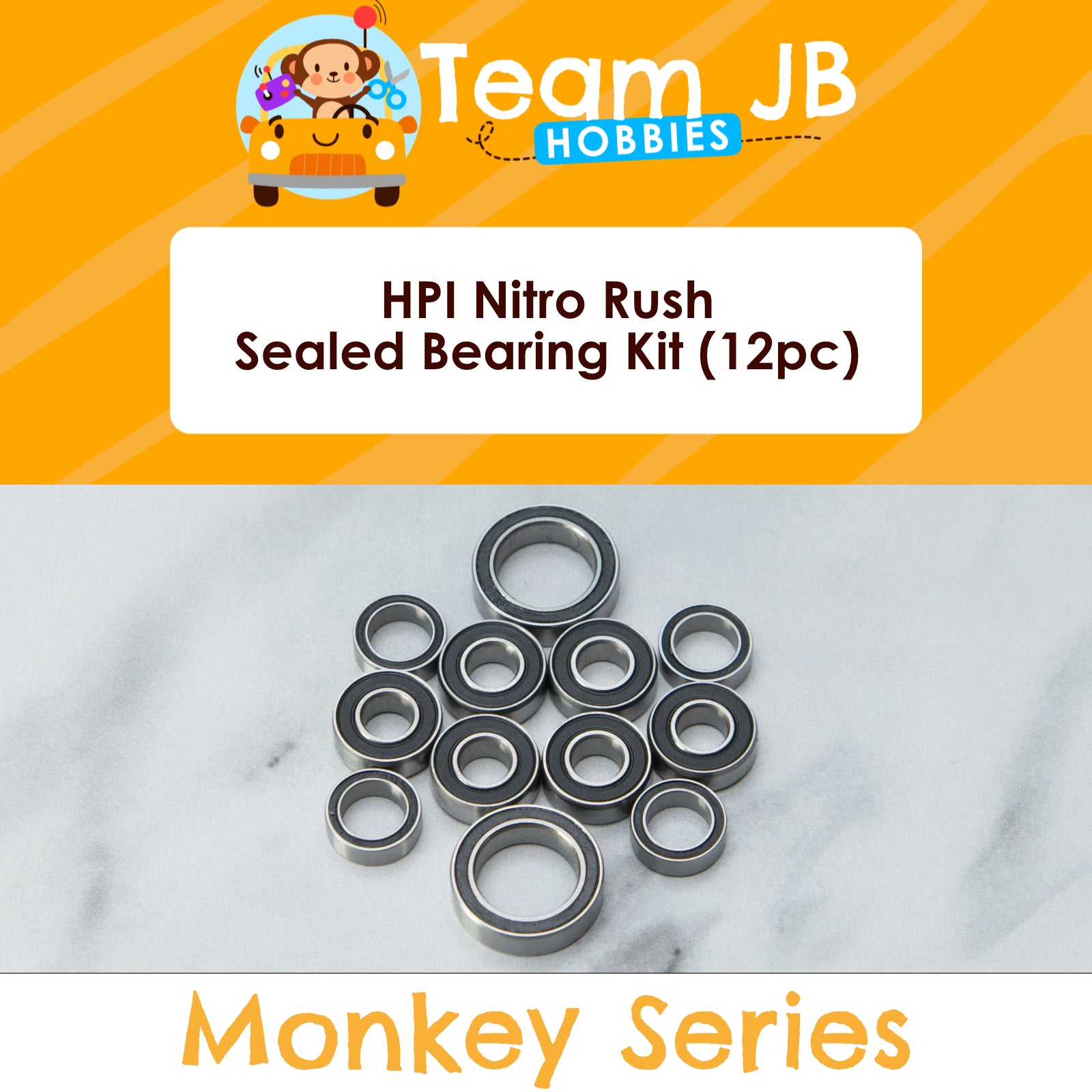 HPI Nitro Rush - Sealed Bearing Kit