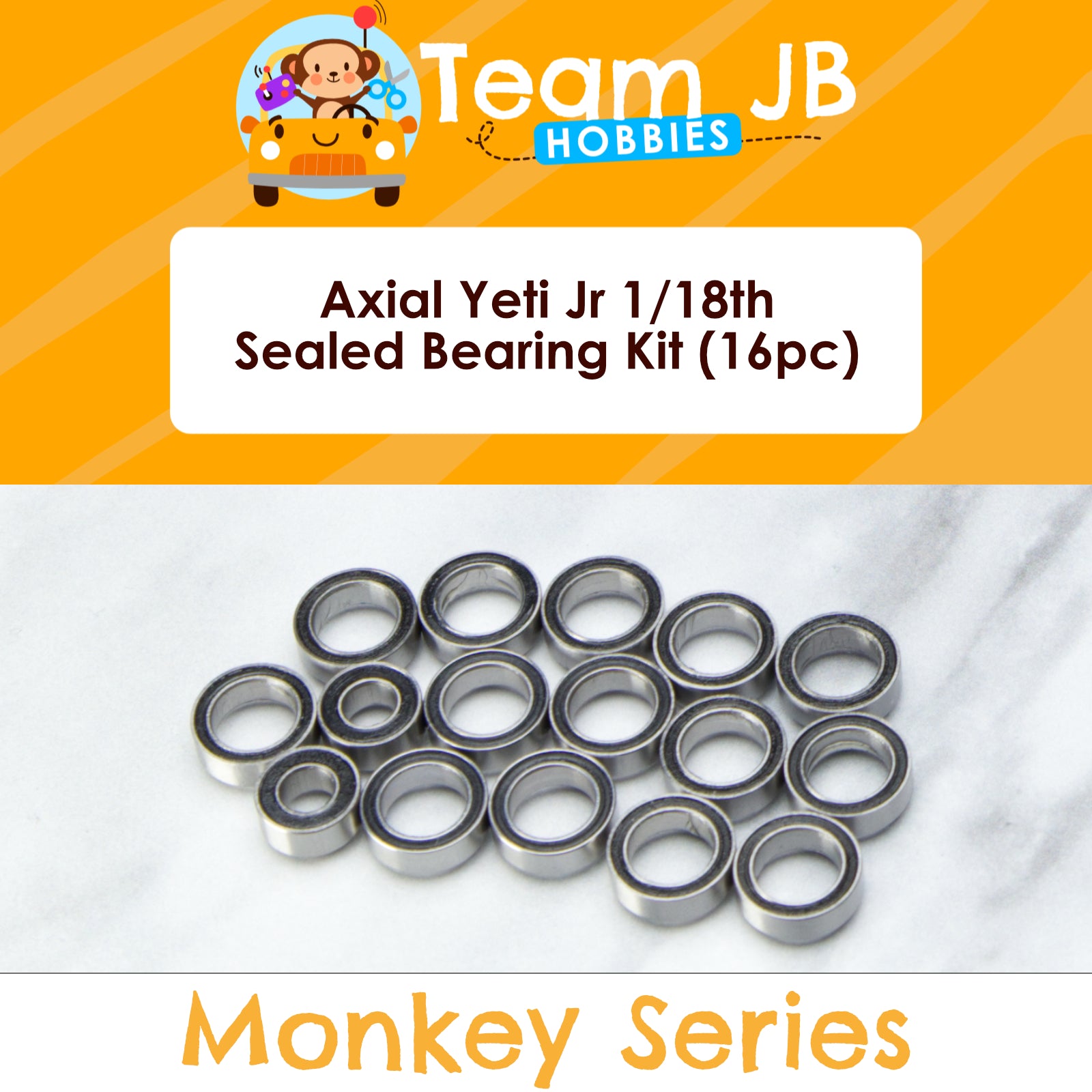Axial Yeti Jr 1/18th - Sealed Bearing Kit