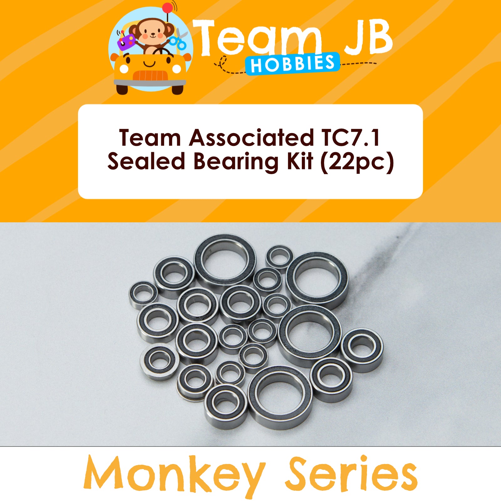 Team Associated TC7.1 - Sealed Bearing Kit