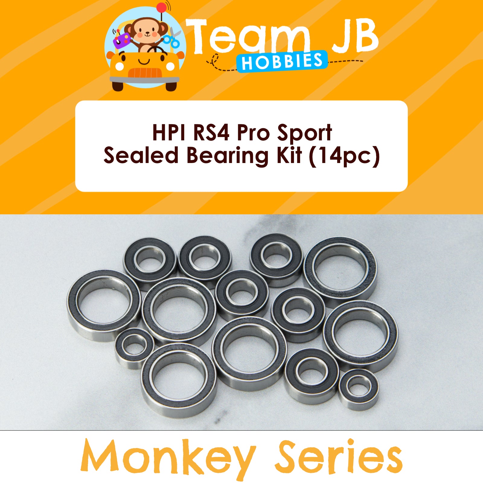 HPI RS4 Pro Sport - Sealed Bearing Kit