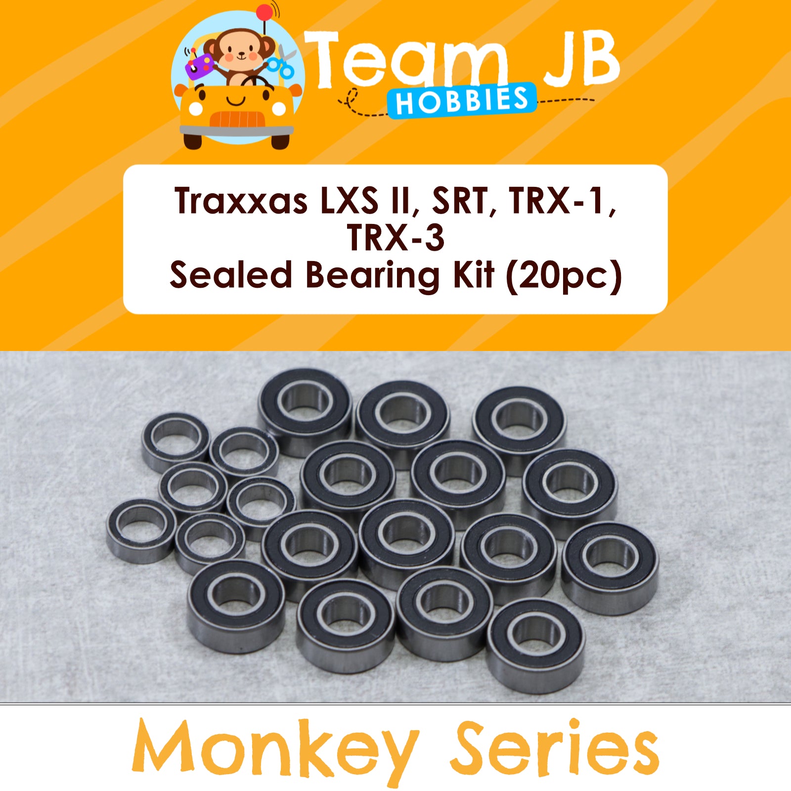 Traxxas LXS II, SRT, TRX-1, TRX-3 - Sealed Bearing Kit