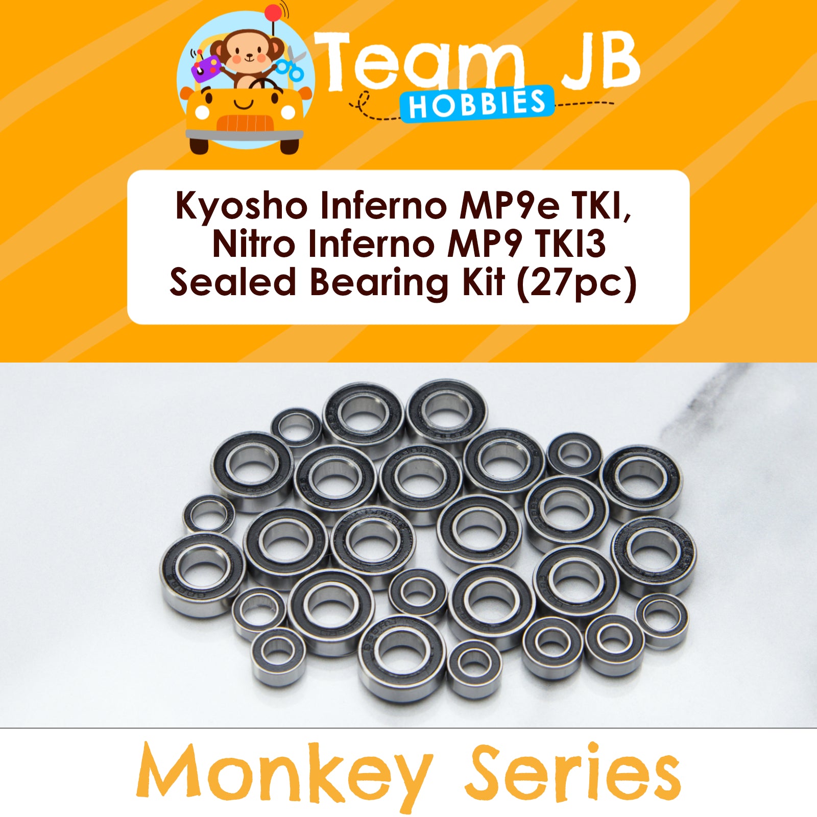 Kyosho Inferno MP9e TKI Buggy, Nitro Inferno MP9 TKI3, Spec A - Sealed Bearing Kit