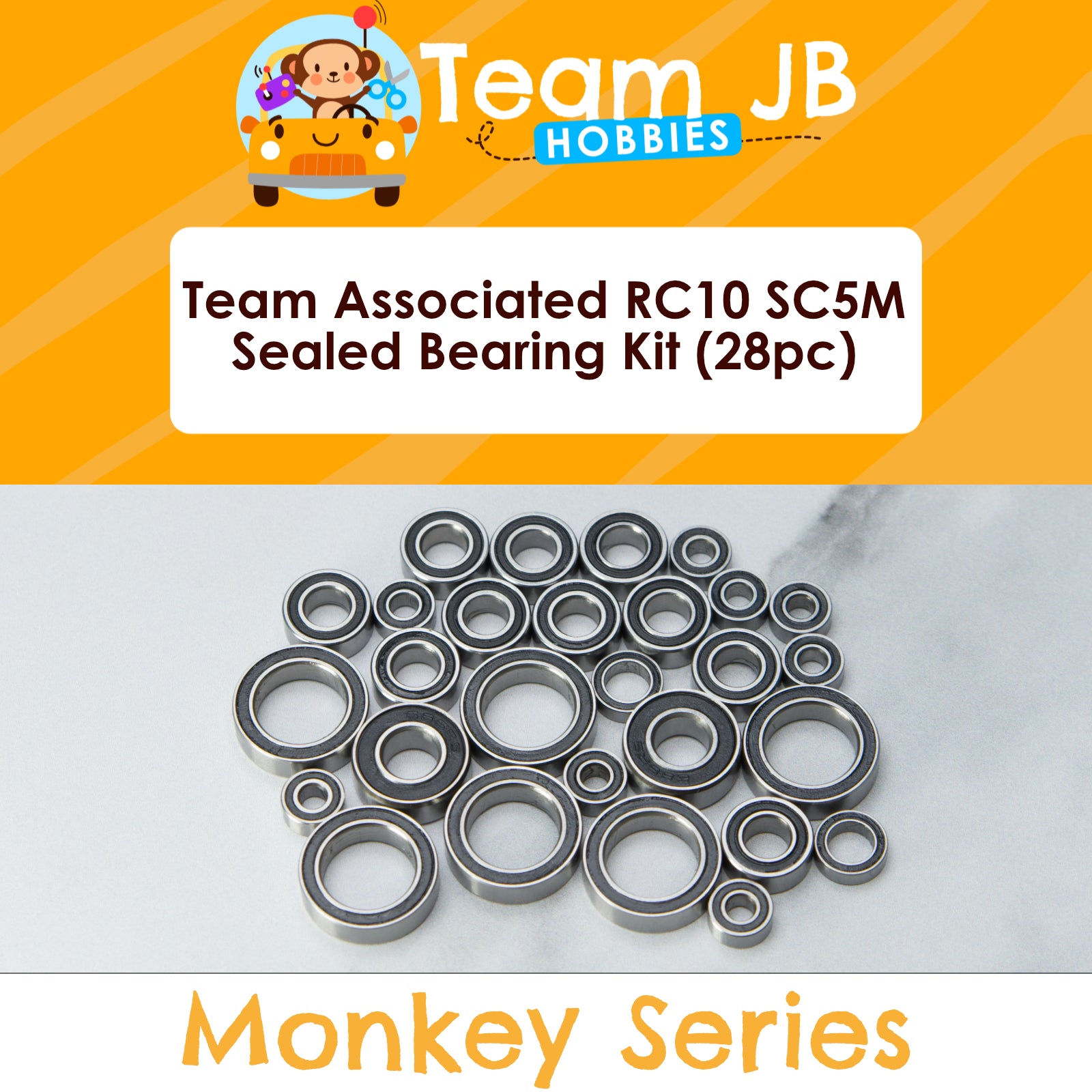 Team Associated RC10 SC5M - Sealed Bearing Kit