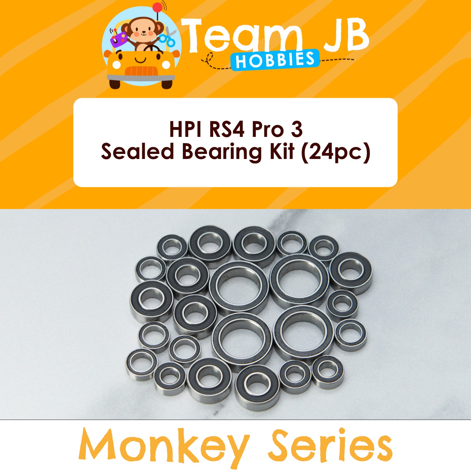 HPI RS4 Pro 3 - Sealed Bearing Kit