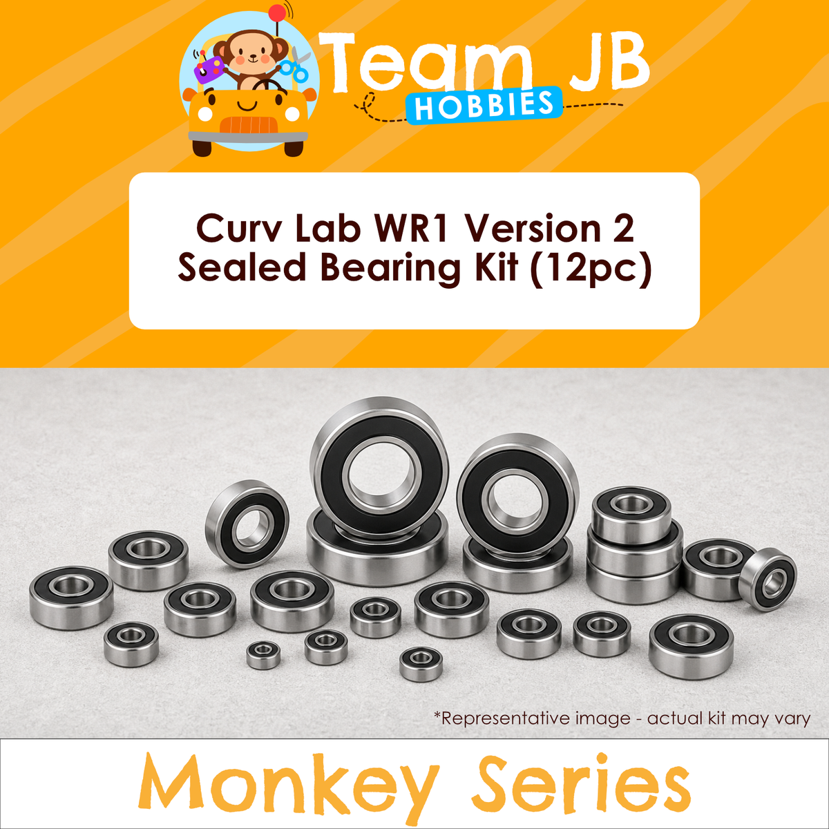 Curv Lab WR1 Version 2 - Sealed Bearing Kit