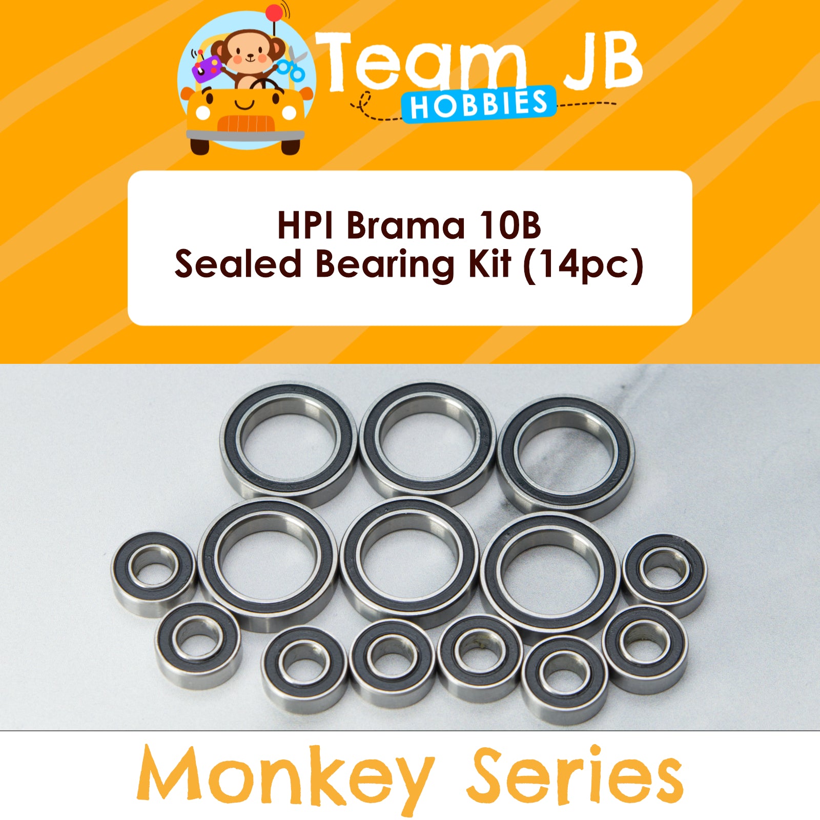 HPI Brama 10B - Sealed Bearing Kit