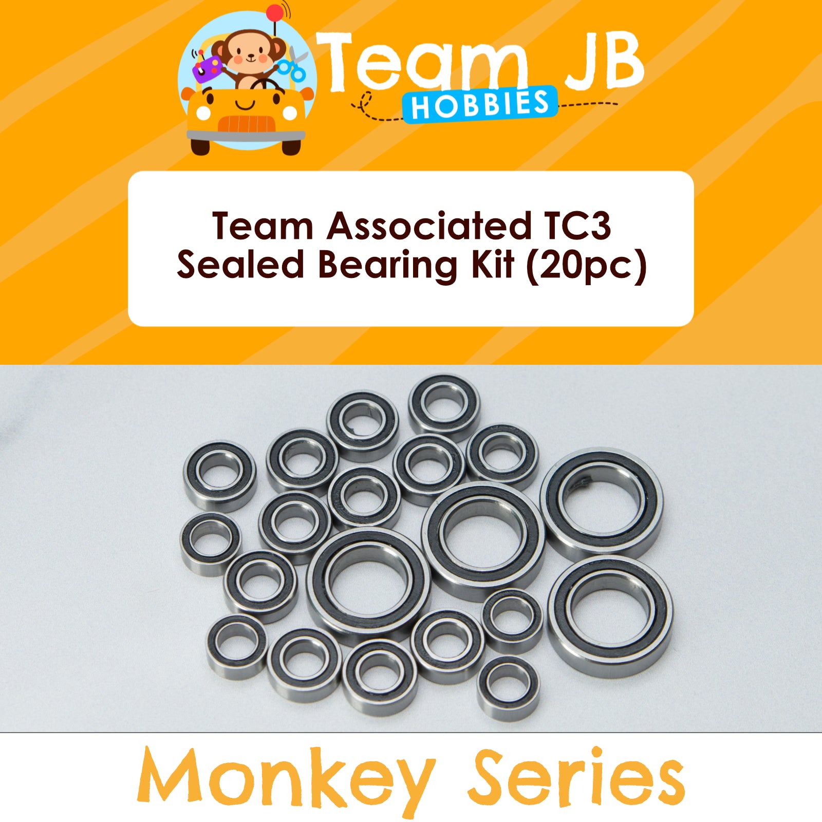 Team Associated TC3 - Sealed Bearing Kit