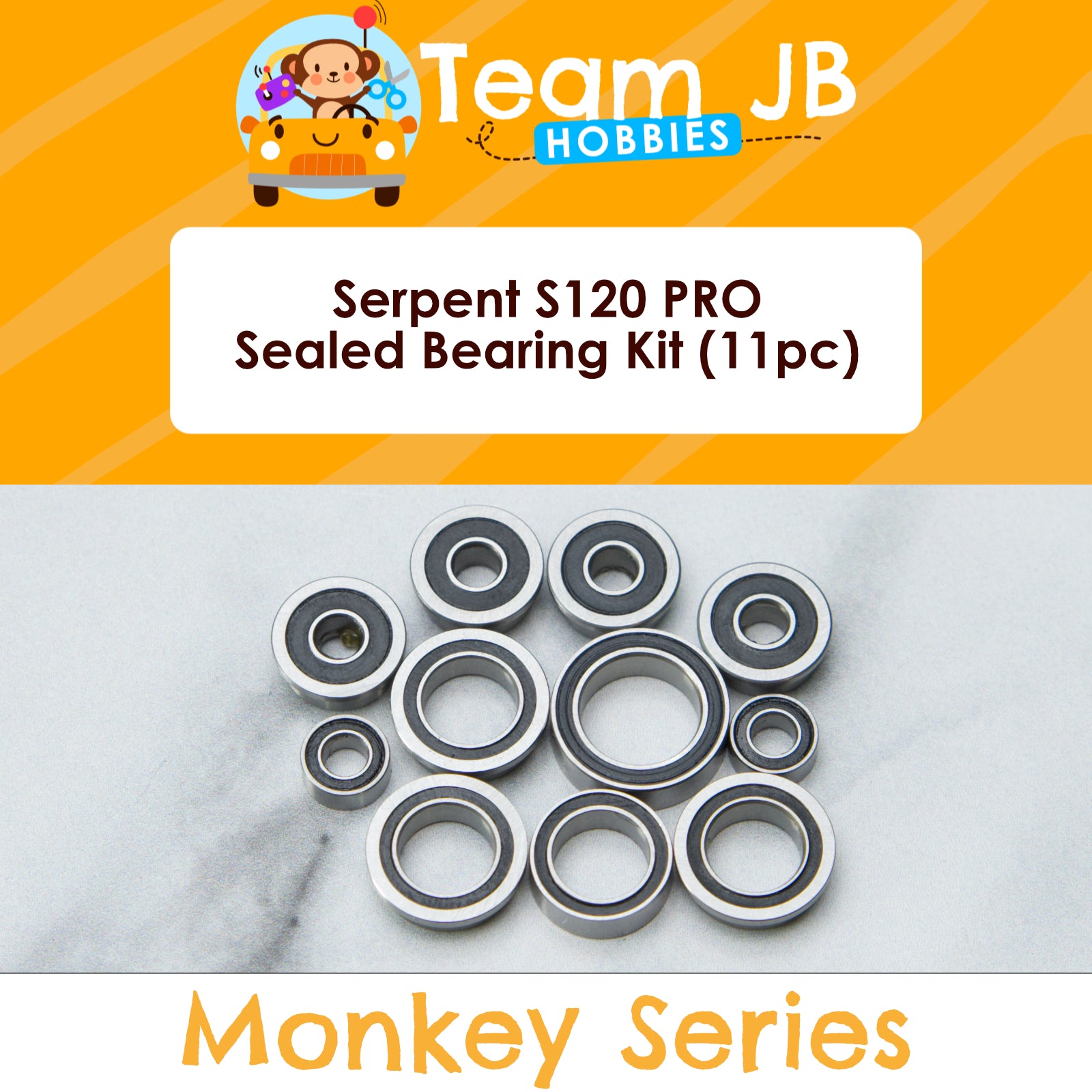 Serpent S120 PRO - Sealed Bearing Kit